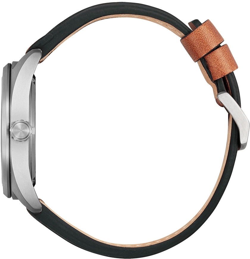 Citizen Solaruhr, Armbanduhr, Herrenuhr, Titan, Datum, Lederarmband