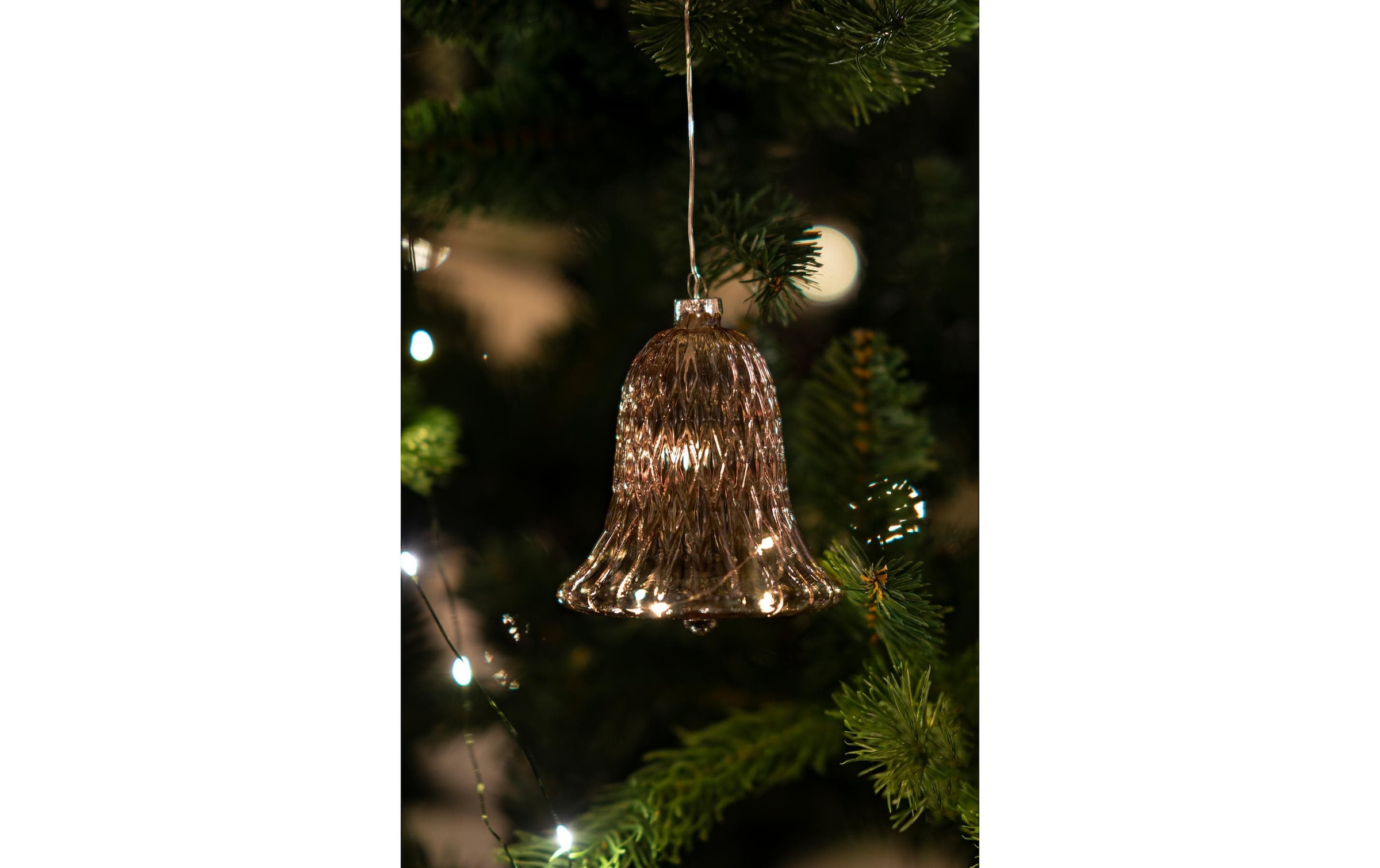 Sirius LED Dekolicht »Weihnachtskugel Luna Glocke,«