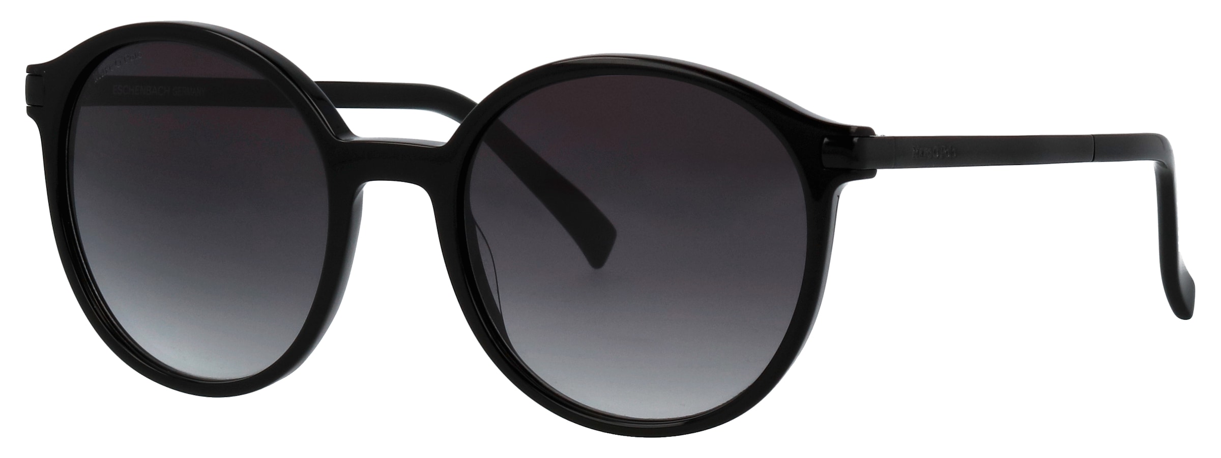 Image of Marc OPolo Sonnenbrille "Modell 506215" Form Pilot, Logoschriftzug auf Bügel, Kombifassung