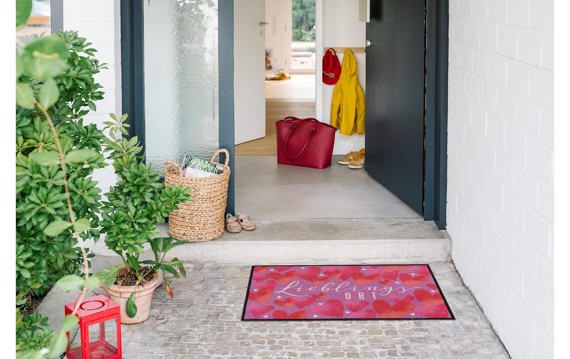 Salonloewe Fussmatte »Lieblingsort 50 cm x 75 cm«