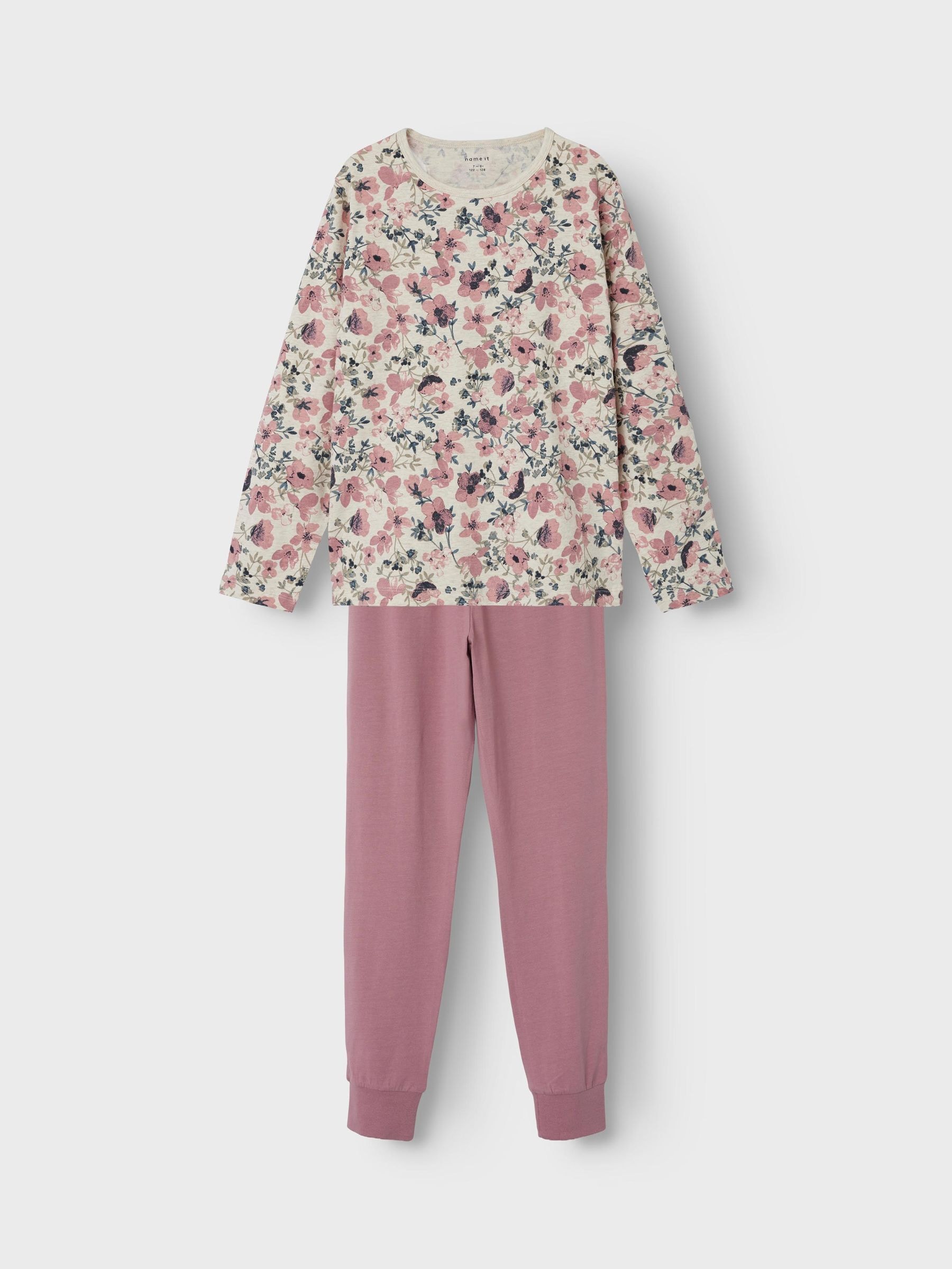 Image of Name It Pyjama "NKFNIGHTSET NOSTALGIA FLOWER NOOS" Set, 2 tlg. in Basic-Form