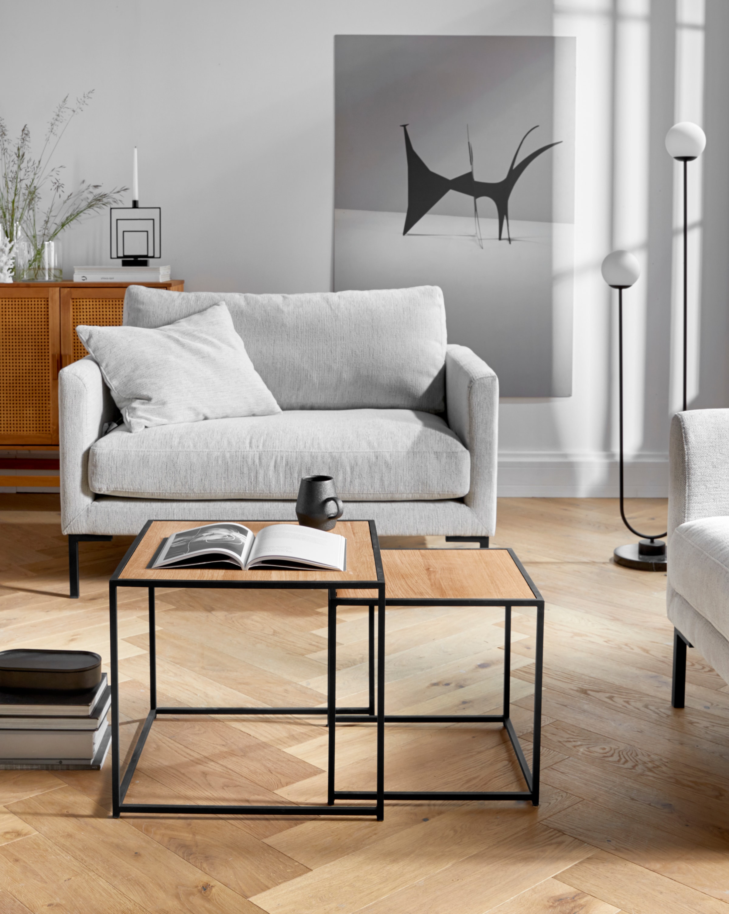 andas Couchtisch »Rubka«, aus Massivholz