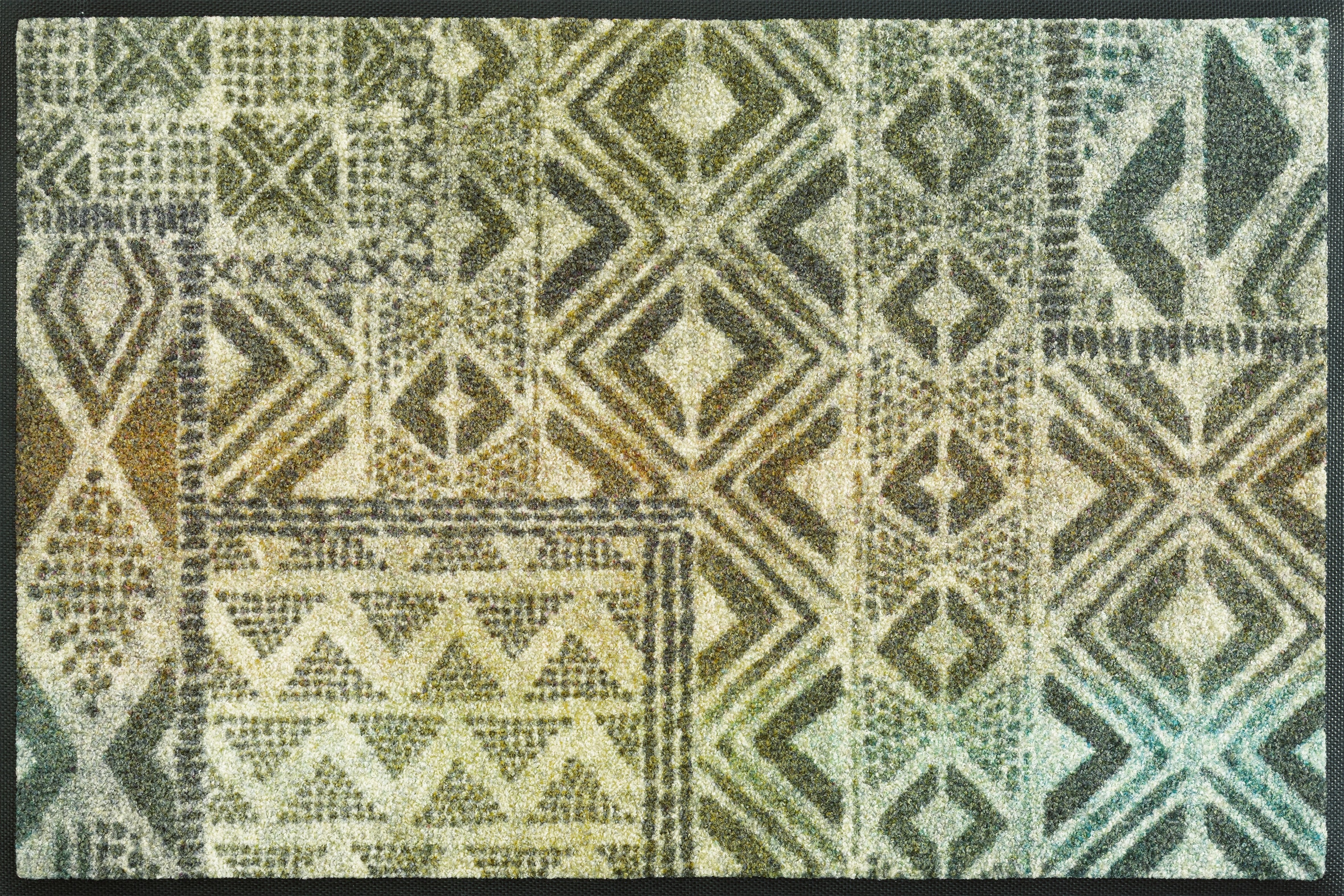 Image of wash+dry by Kleen-Tex Fussmatte "und Läufer Aztec Nomad" rechteckig 7 mm Höhe