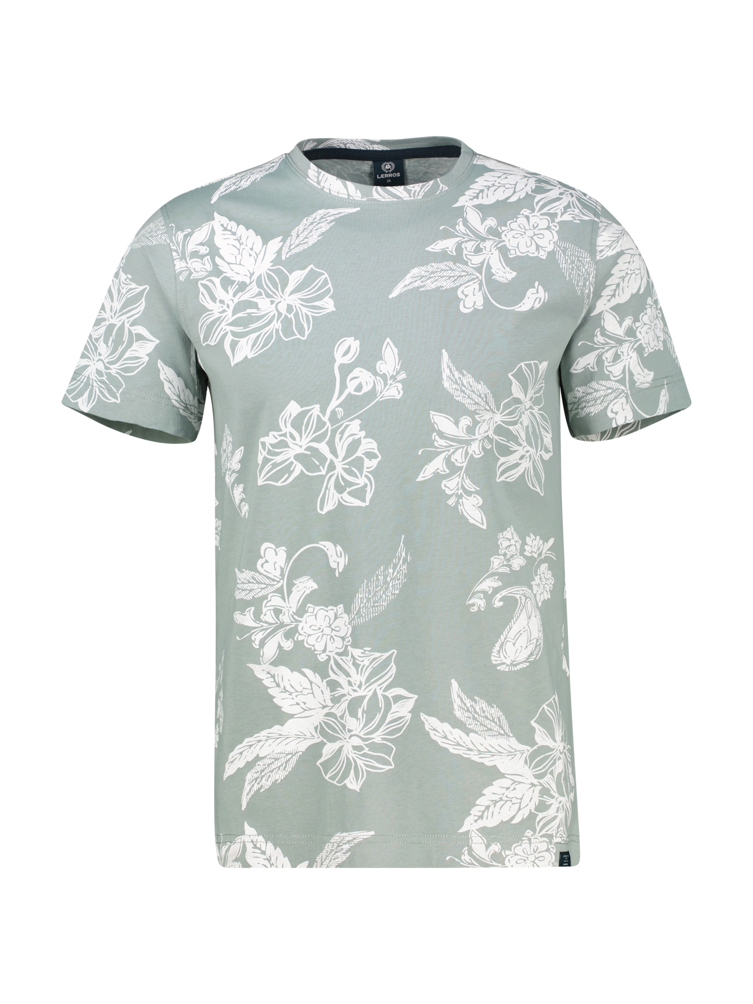 LERROS T-shirt à manches courtes mit floralem Allover-Print