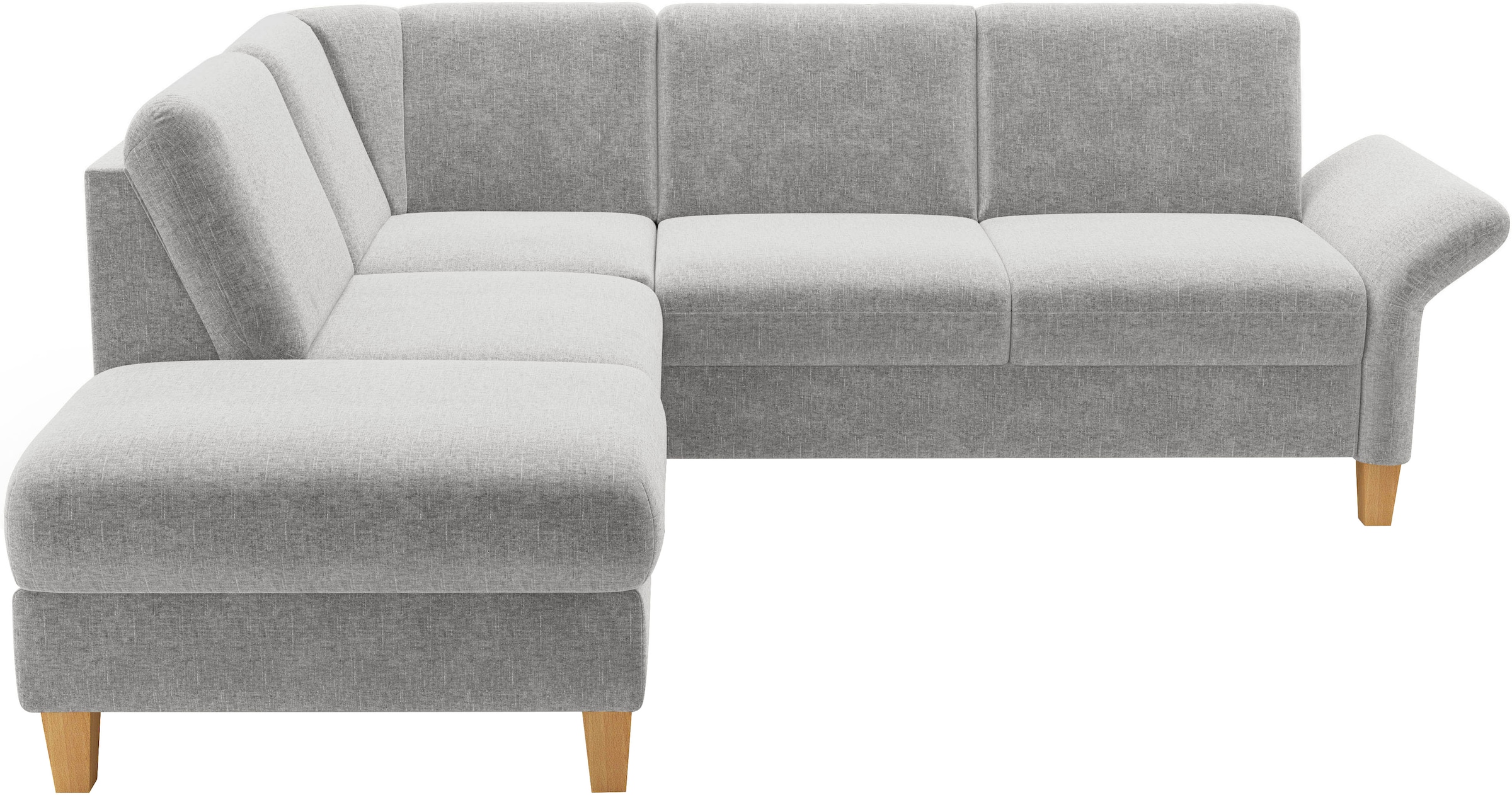 Home affaire Ecksofa »Rochelle, L-Form«, wahlweise mit Armteilverstellung, Bettfunktion und Bettkasten