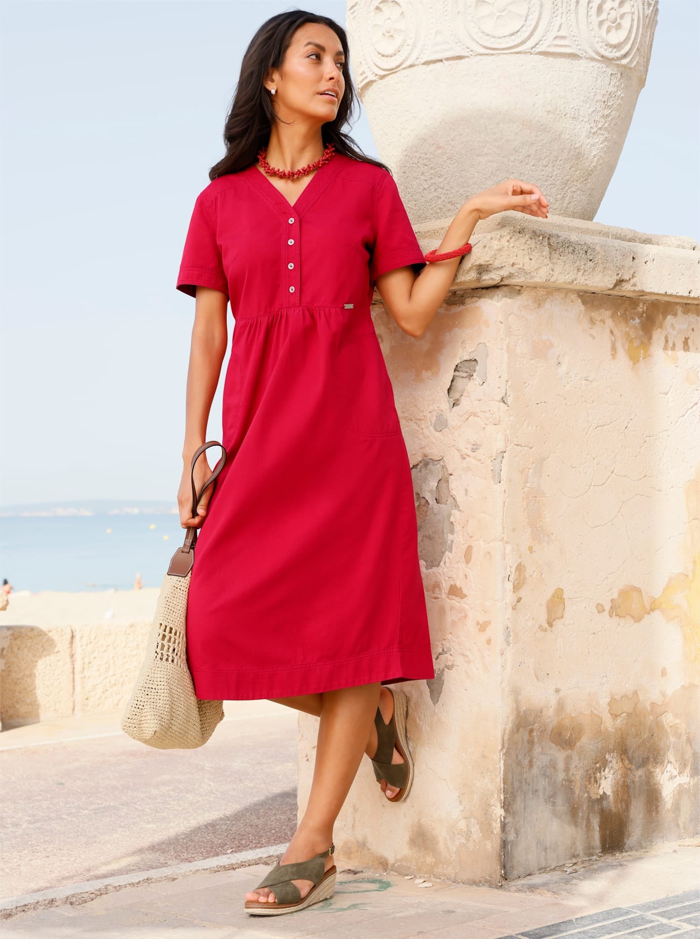 Casual Looks Robe en jean »Jeans-Kleid«