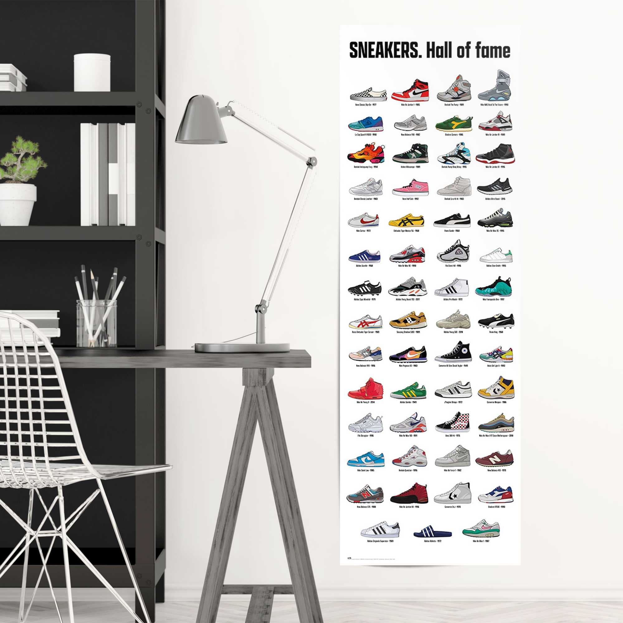 Reinders! Poster »Sneakers - hall of fame«