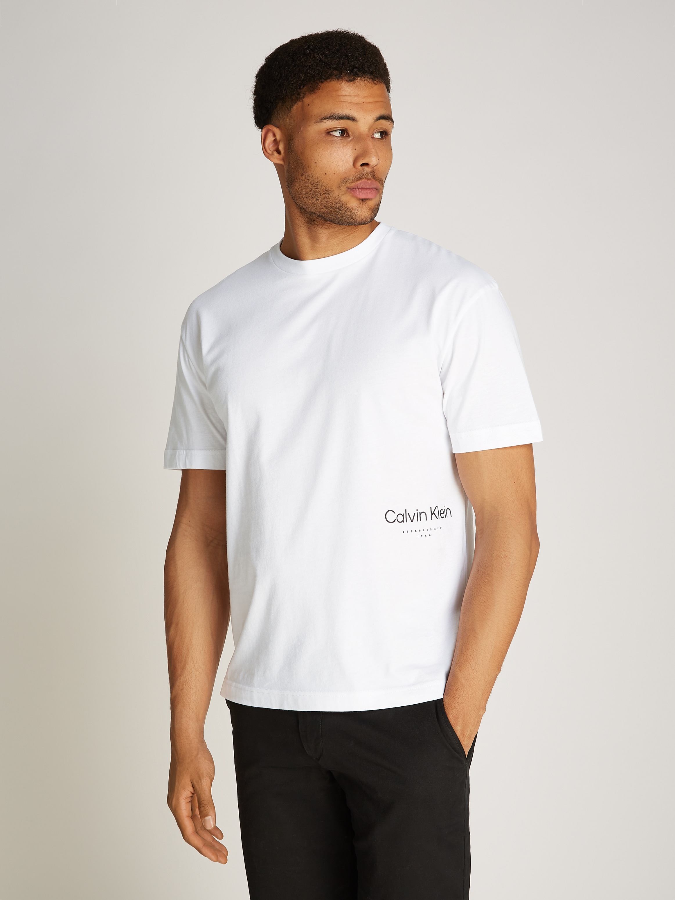 T-Shirt »OFF PLACEMENT LOGO T-SHIRT«, mit Logoschriftzug