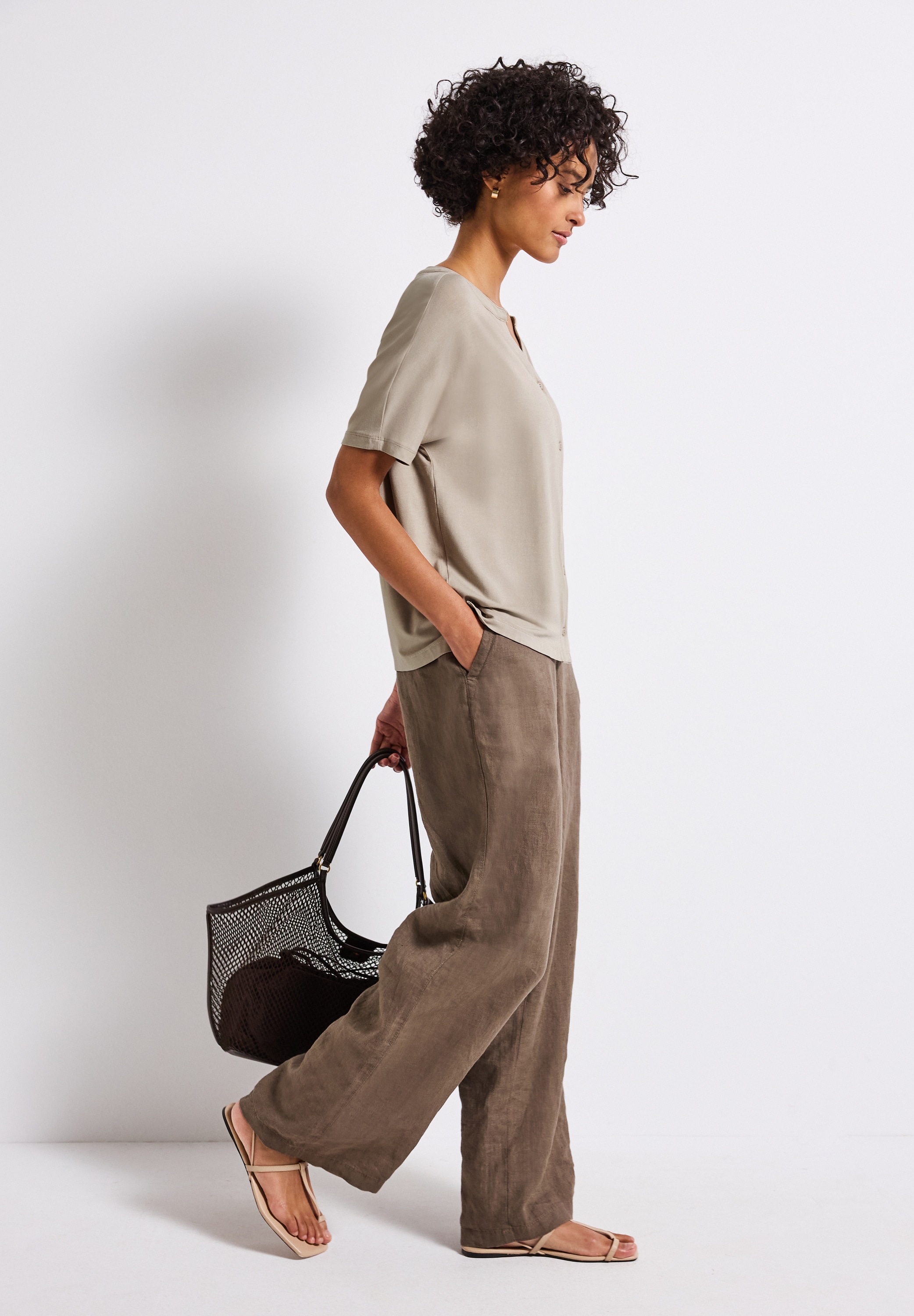 STREET ONE T-Shirt, im Tunika-Look