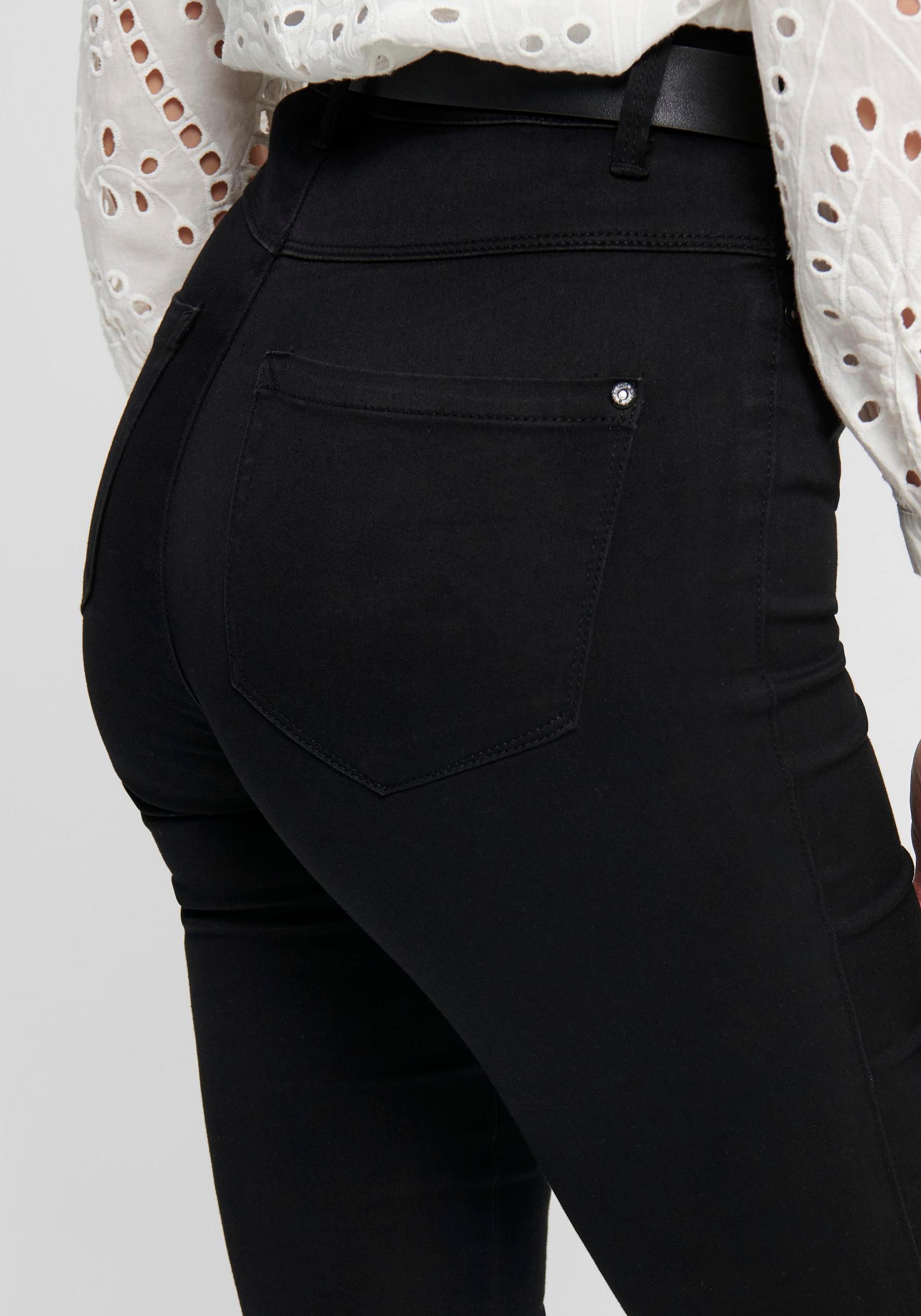 ONLY High-waist-Jeans »ONLROYA HW SKINNY BJ13964«, im 5-Pocket-Design