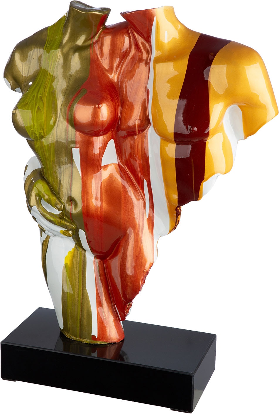 Image of GILDE Skulptur "Skulptur Torso Coppia Colorata"
