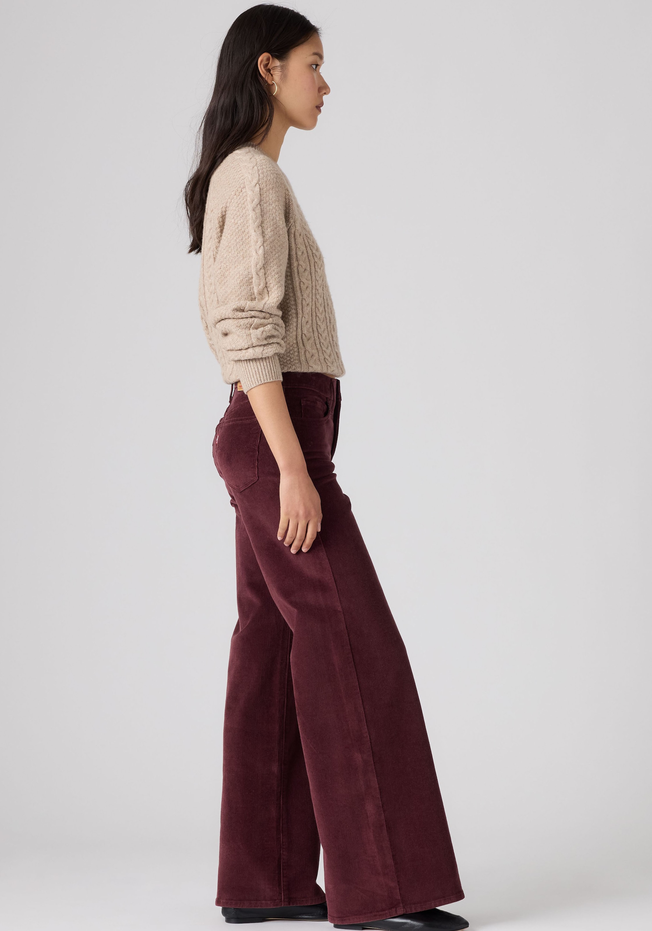 Levi's® Cordhose »318 SHAPING WIDE LEG«  mit weitem Bein - Wide Leg