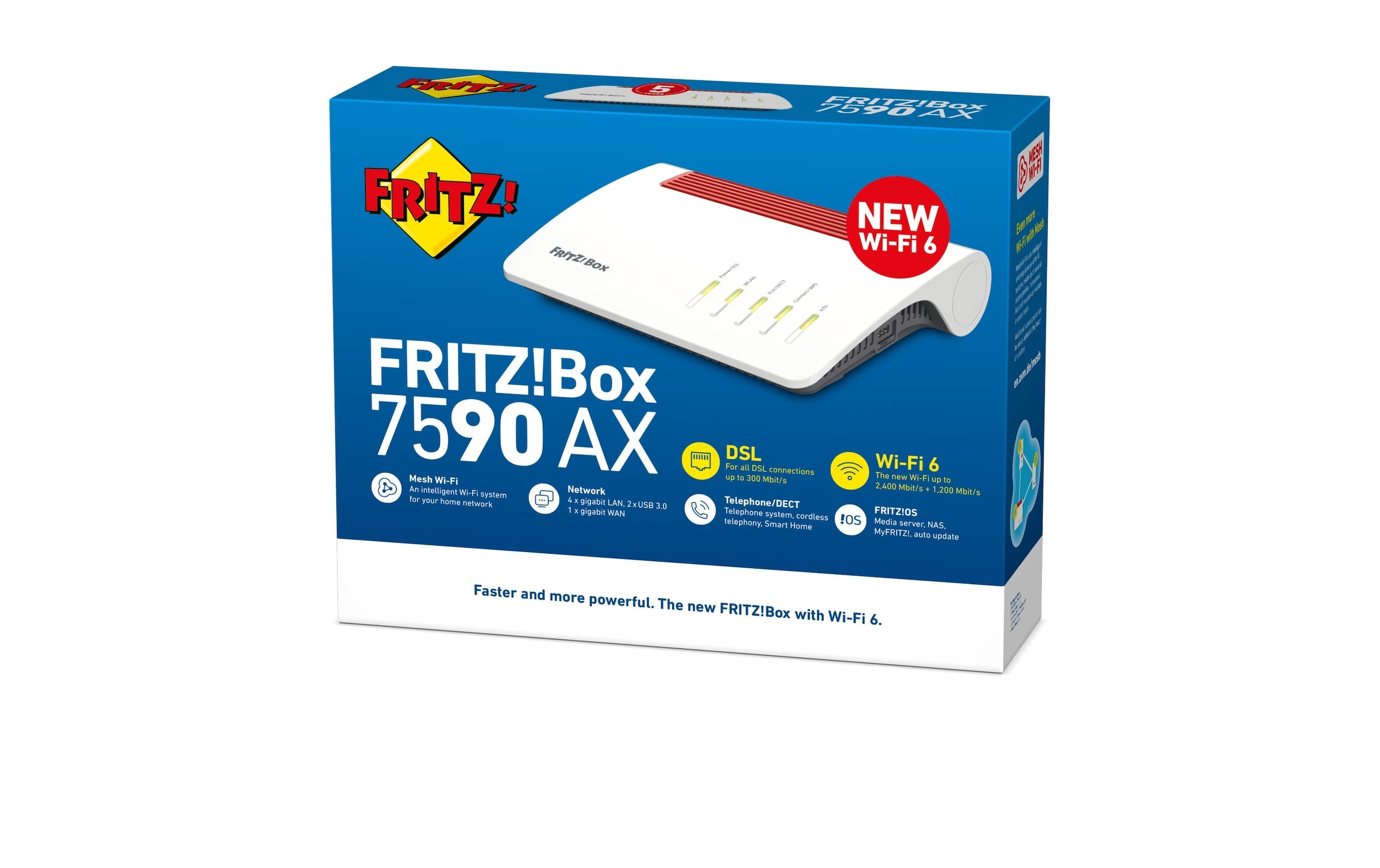   WLAN-Router »FRITZ! VDSL-Router FRITZ!Box 7590 AX AT/CH Version«