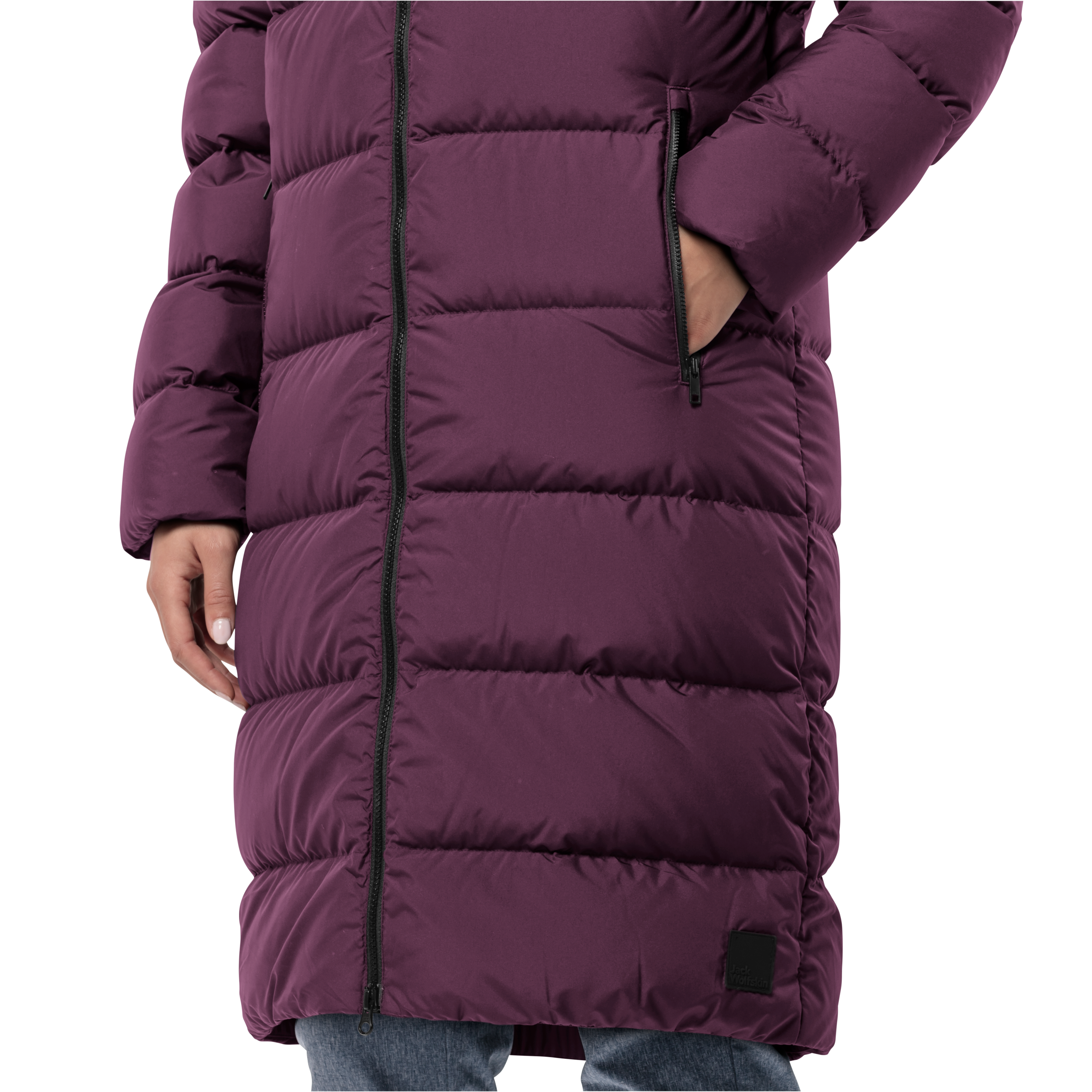 Jack Wolfskin Daunenmantel »FROZEN PALACE COAT W« Wärmend, winddicht, Daunenjacke
