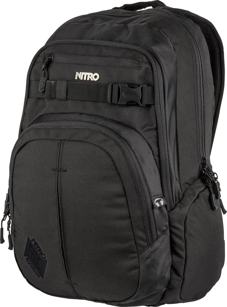 Schulrucksack »Chase, True Black«