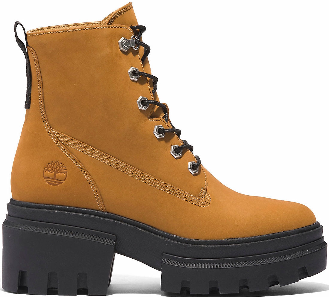 Timberland Schnürstiefelette »EVERLEIGH MID LACE UP BOOT«, Winterschuhe, Winterstiefel, Schnürboots, Winterboots