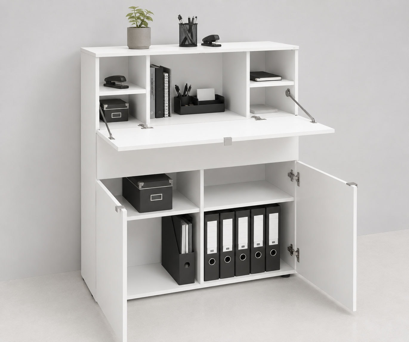 borchardt Möbel Secrétaire »Dolly« gain de place, bureau home-office, largeur 110 cm, fabriqué en Allemagne