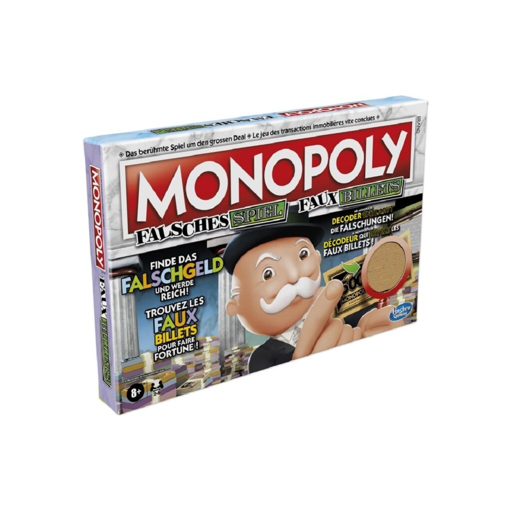 Hasbro Spiel »Hasbro Gaming Monopoly falsches Spiel«