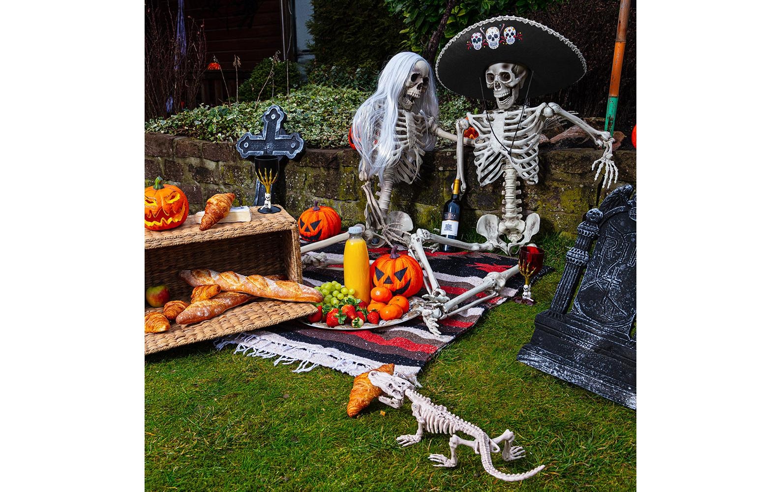   Dekofigur »Dekomat AG Skelett 160 cm lang«