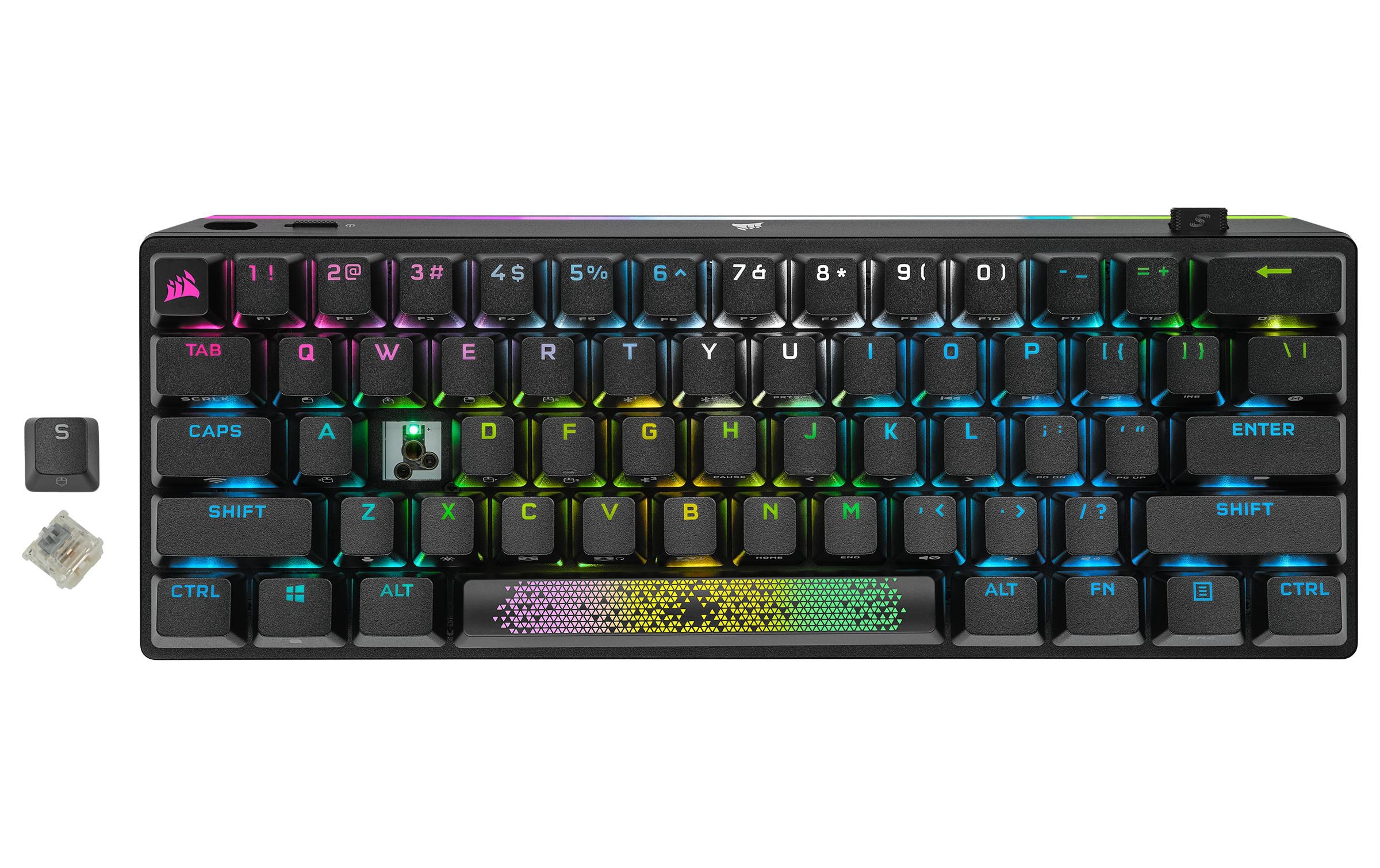 Corsair Gaming-Tastatur »Corsair K70 Pro Mini WL, MX Speed Silver« ()