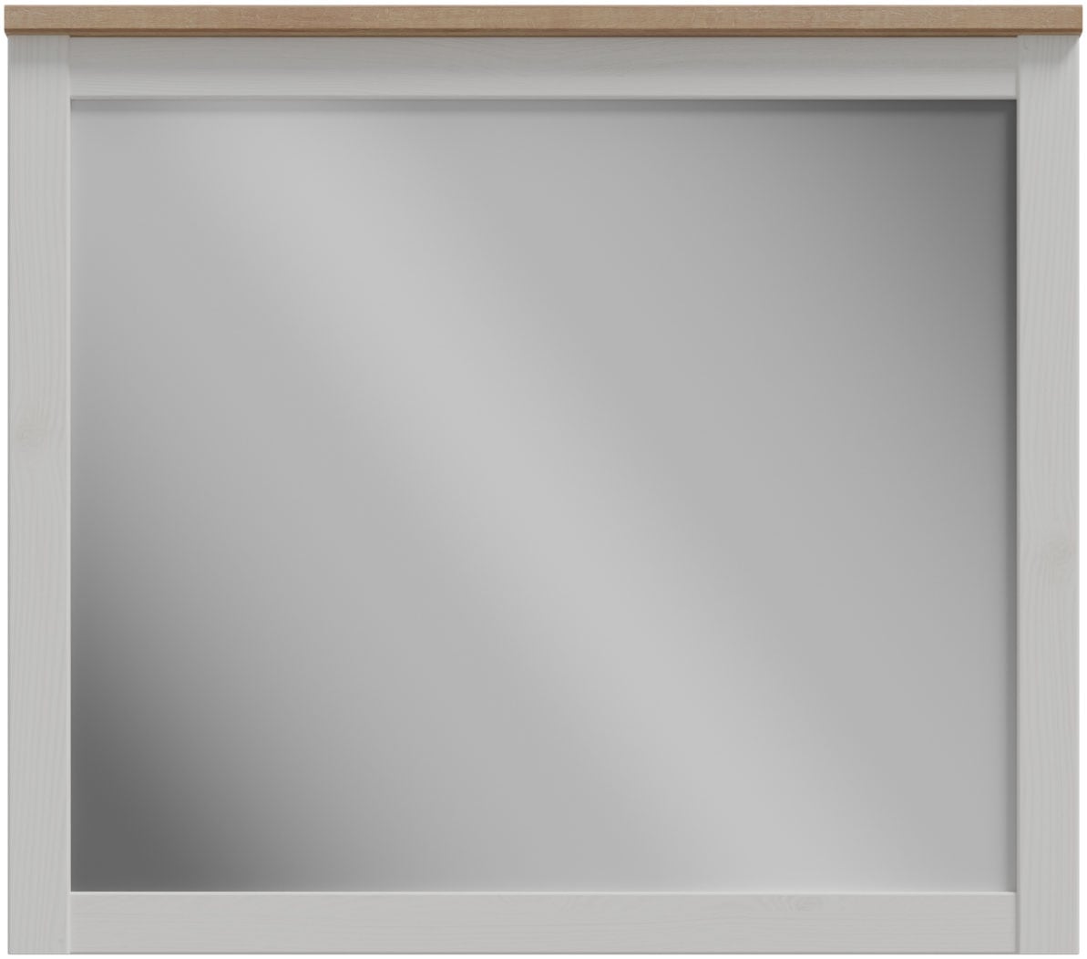 Image of FORTE Garderobenspiegel "Bohol Spiegel, Rahmenoptik B/H/T 86,4/76/3,2 cm"