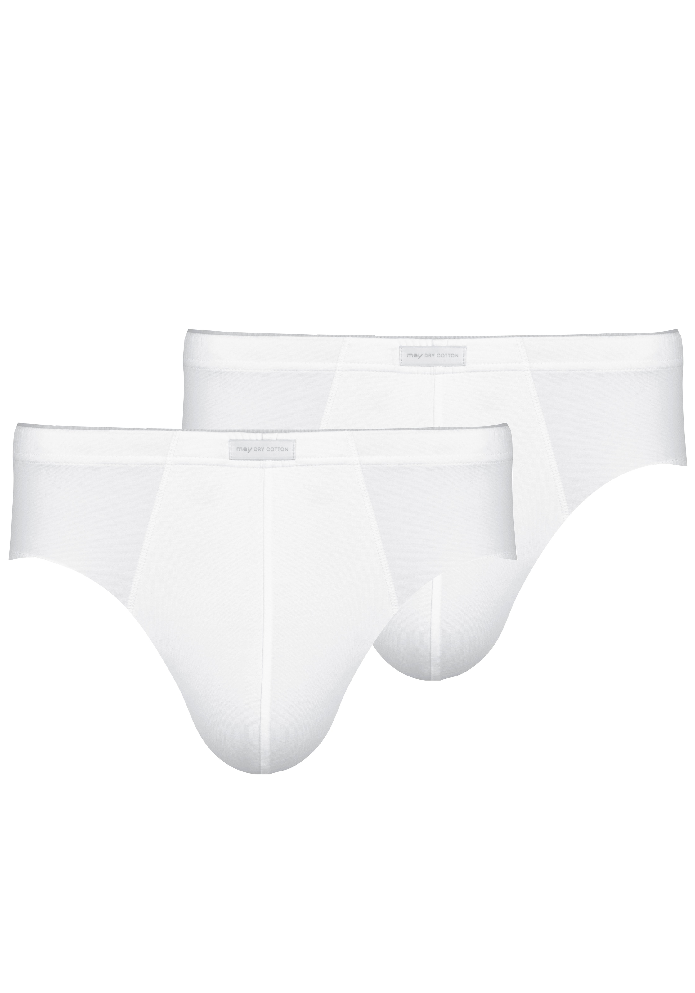 Image of Mey Slip "Dry Cotton" 2er-Pack, Single-Jersey Qualität, schnell trocknend, atmungsaktiv, ohne Eingriff
