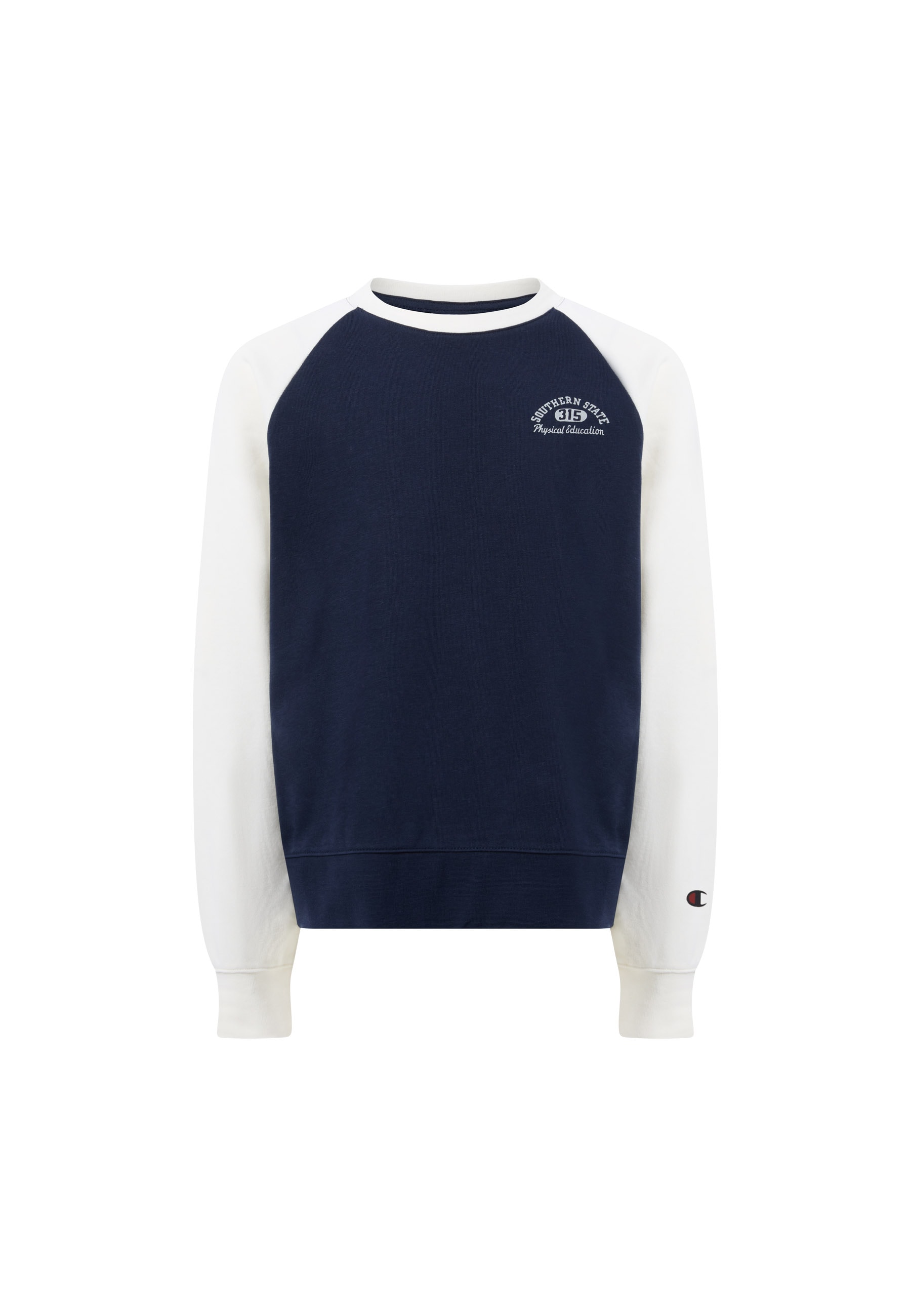 Image of Champion Sweatshirt "ICONS Loose Fit Terry Crewneck Sweashirt", für Kinder, sportlicher Stil, ohne Verschluss, Rundhalsausschnitt