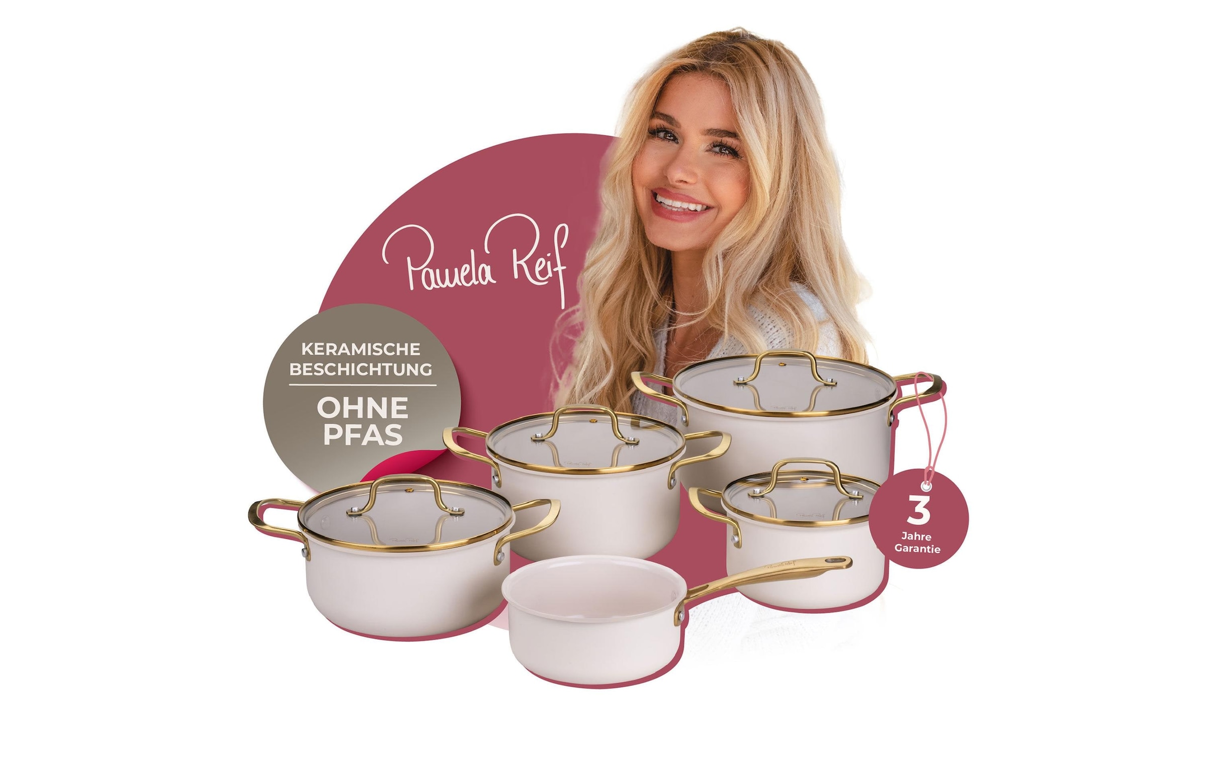 FACKELMANN Set de casseroles »Signature« 9 tlg. Aluminium