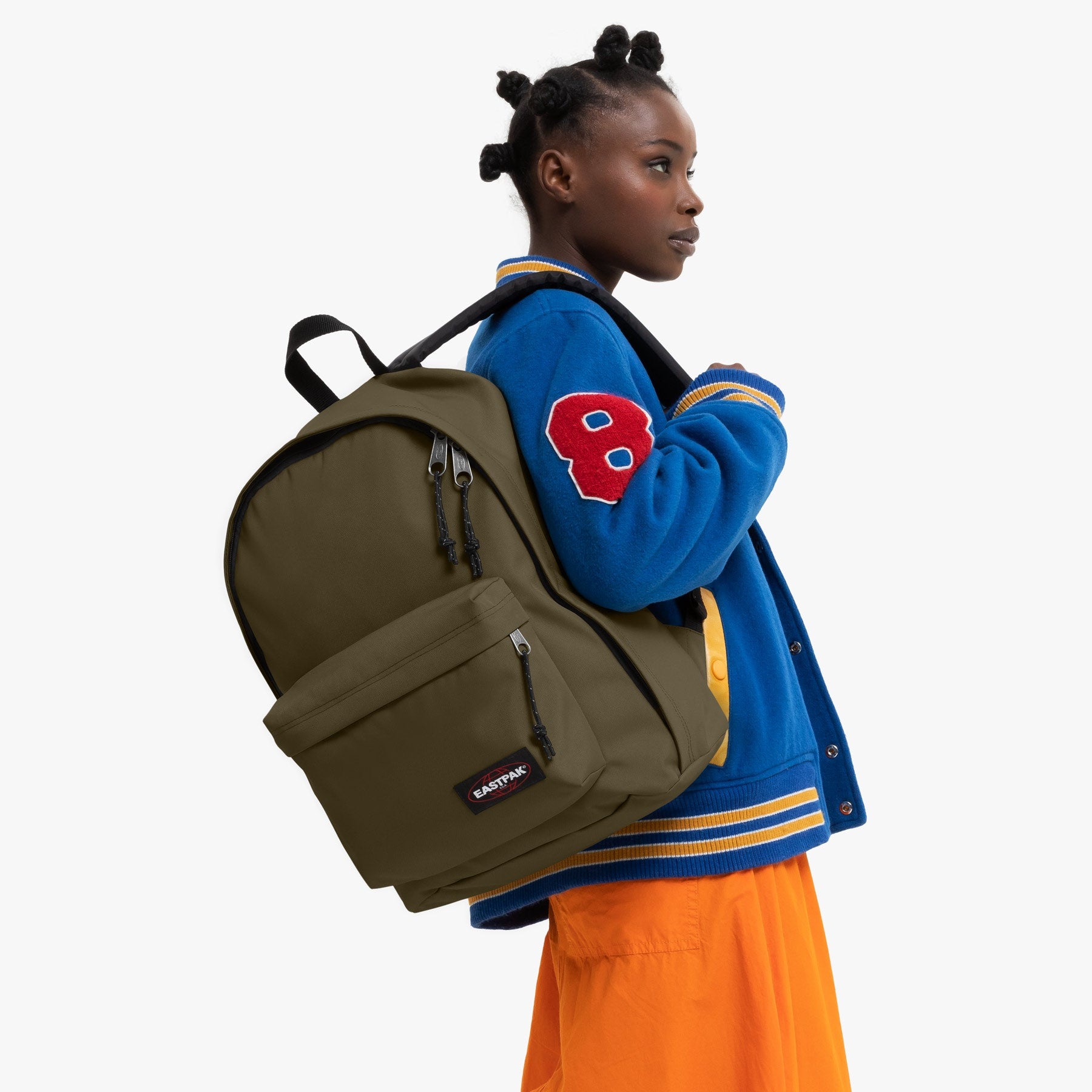 Eastpak Sac à dos de loisirs »OUT OF OFFICE« sac à dos urbain unisexe, sac à dos de travail, sac à dos scolaire avec écusson logo