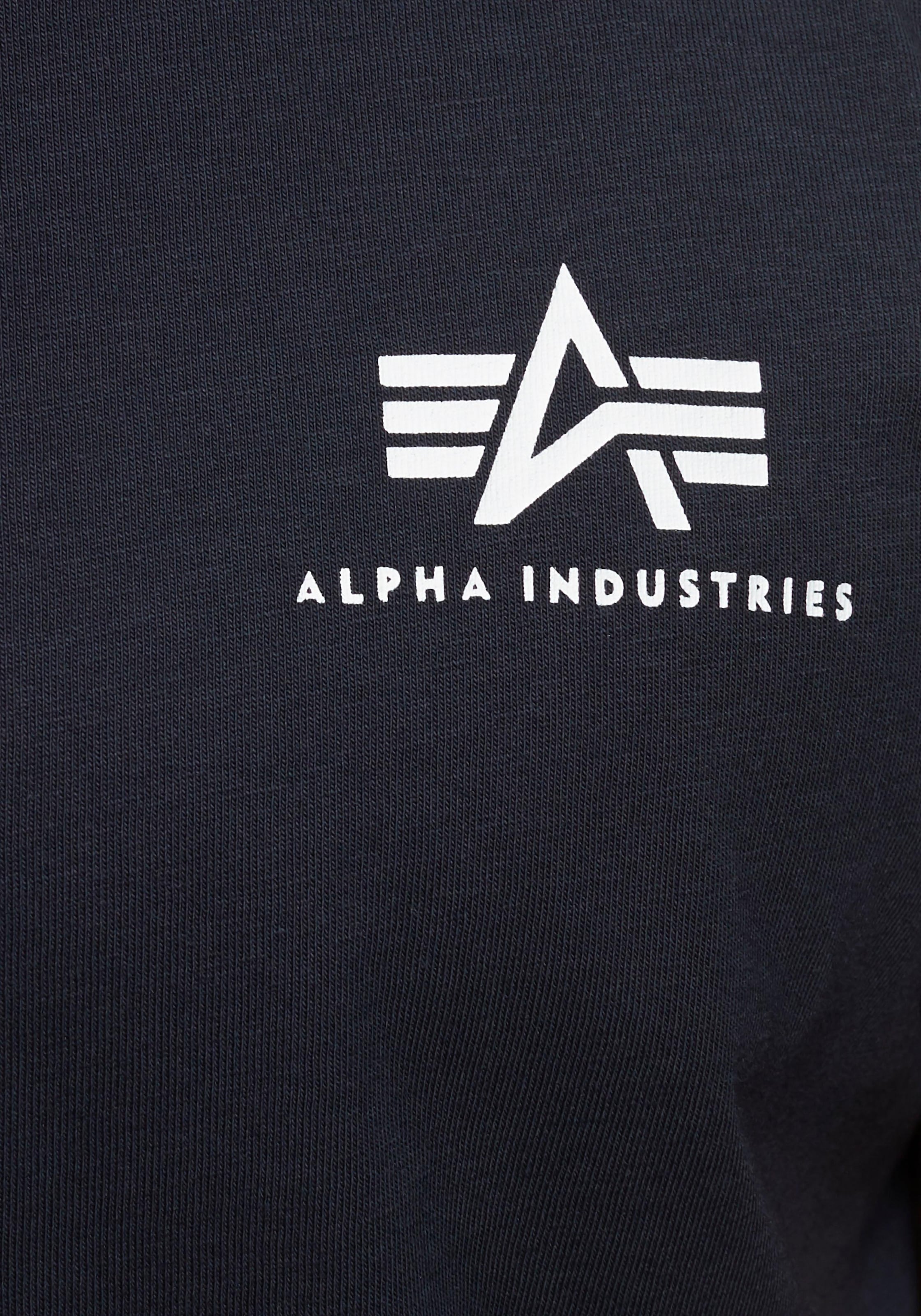 Alpha Industries Rundhalsshirt »BASIC T SMALL LOGO«