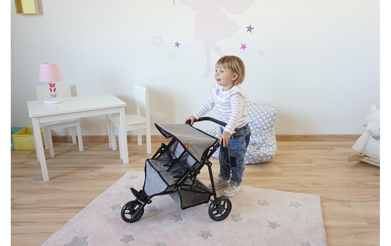Knorrtoys® Puppen-Zwillingsbuggy »Jeans«