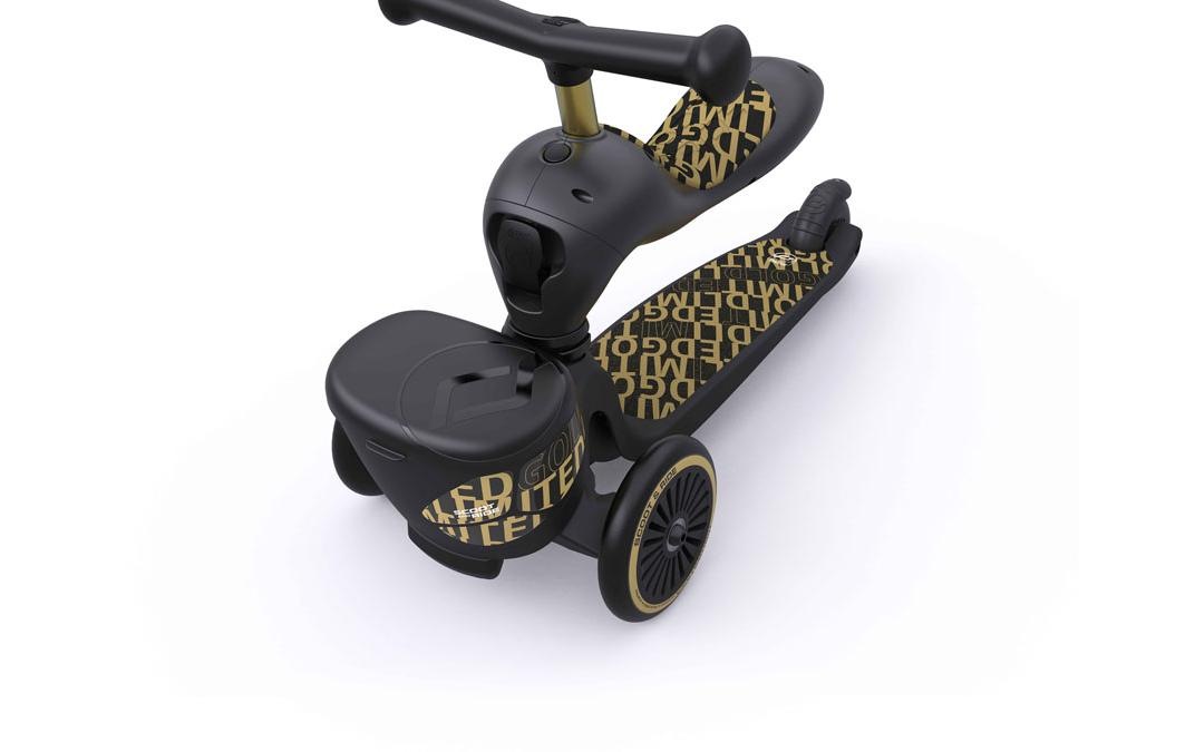 Dreiradscooter »Scoot and Ride 1 Gold/Schwarz«