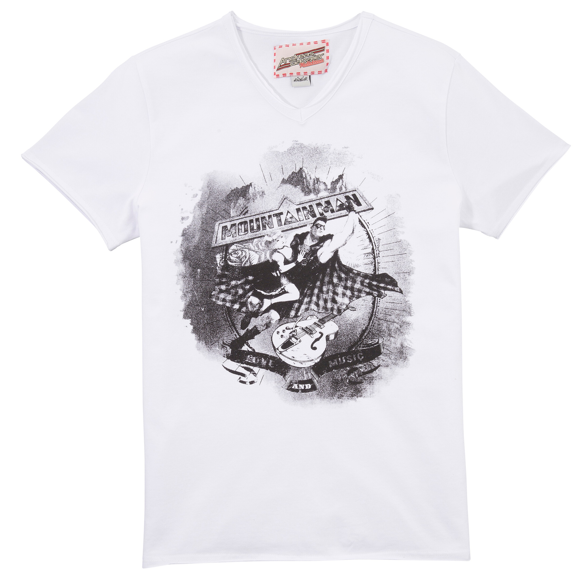 Andreas Gabalier Kollektion Trachtenshirt, Herren mit coolem Printmotiv kaufen