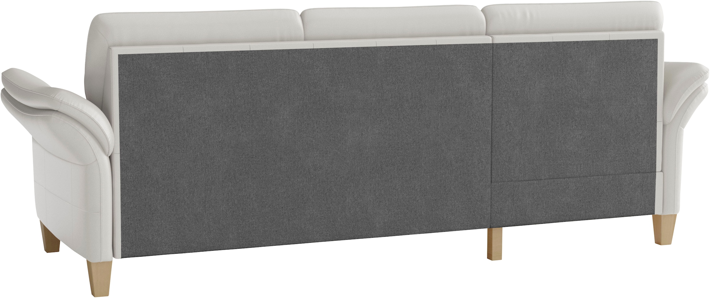 sit&more Ecksofa »Pamela L-Form, Leder, B: 218 und 230 cm« optional Armteilverstellung, Bettfunktion & Bettkasten