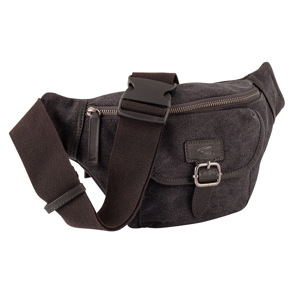 camel active Bauchtasche »MOUNTAIN Belt bag«, mit modischen Lederapplikationen