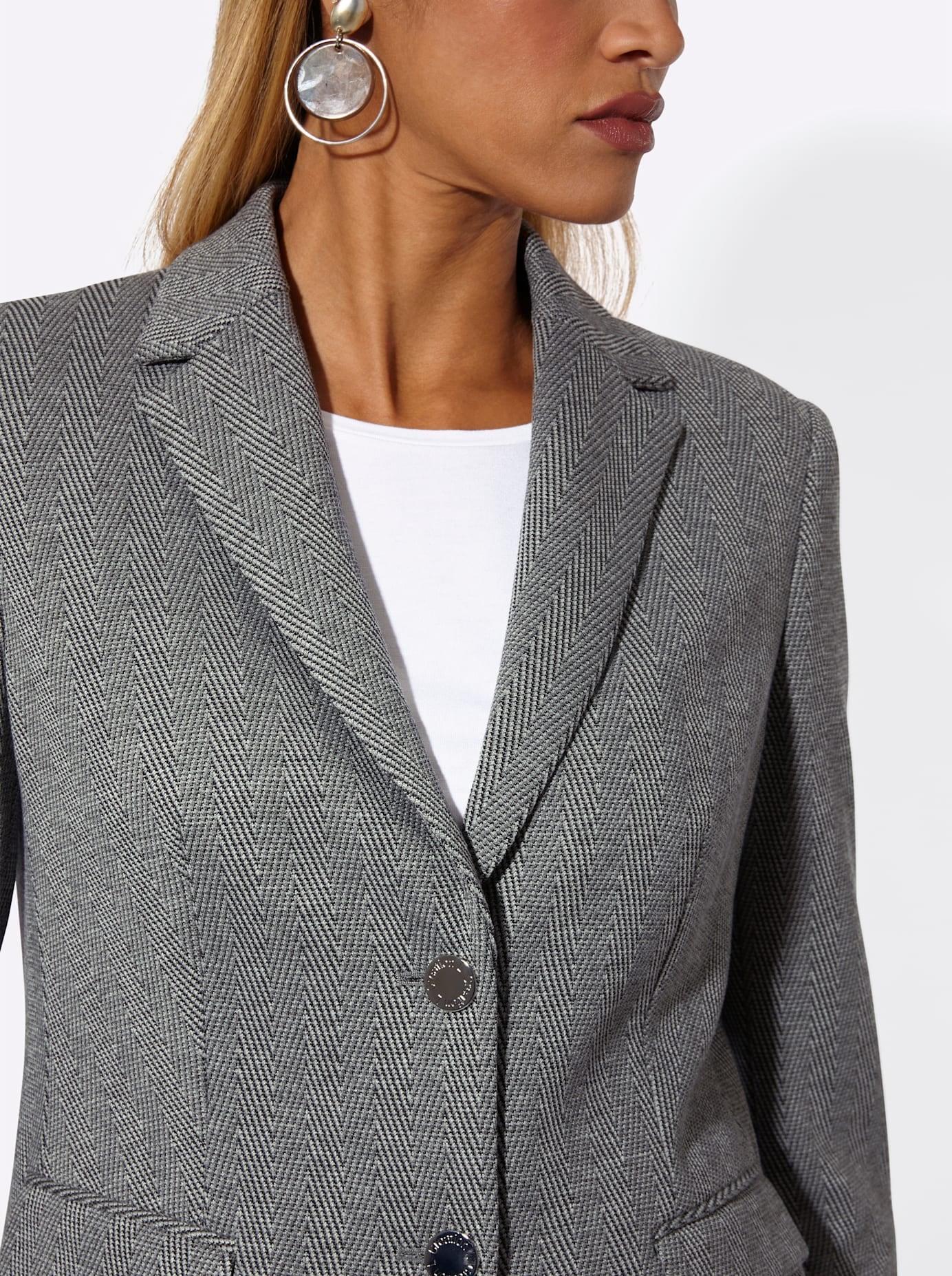 creation L Veste blazer »Modal-Mix-Blazer«