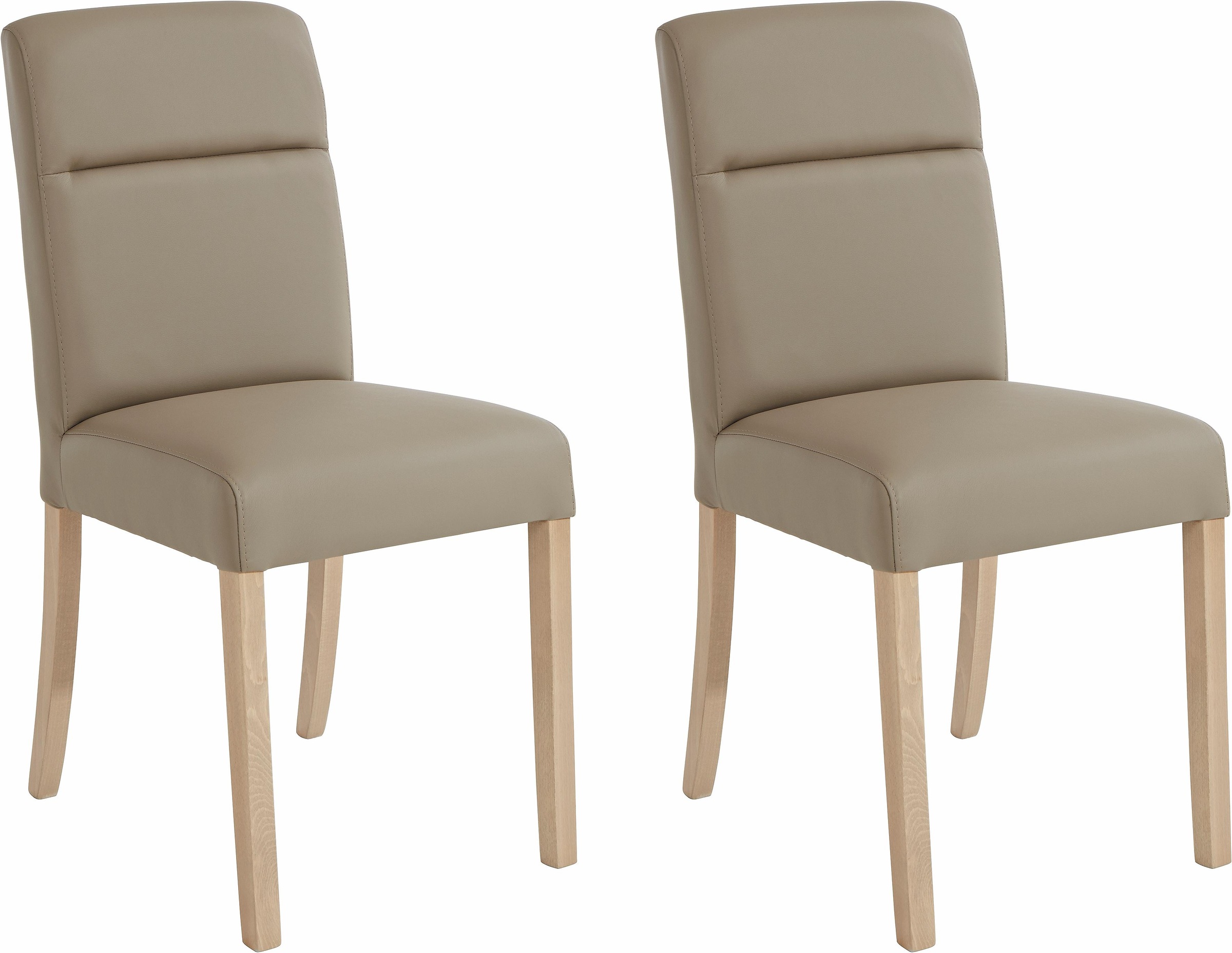 Image of Premium collection by Home affaire 4-Fussstuhl »Cara«, (Set), 2 St., Kunstleder bei Ackermann Versand Schweiz