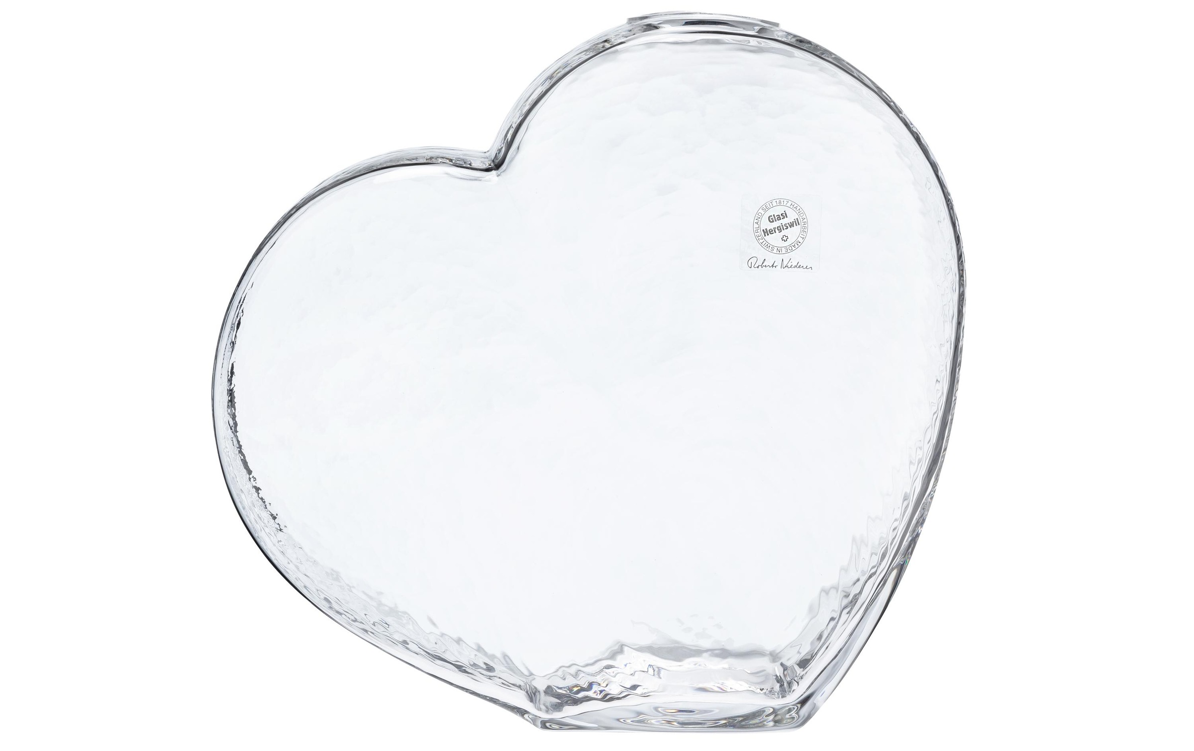 Image of Glasi Hergiswil Dekovase »Herz Romantica, 24,8 cm, Glasi Hergiswil« bei Ackermann Versand Schweiz