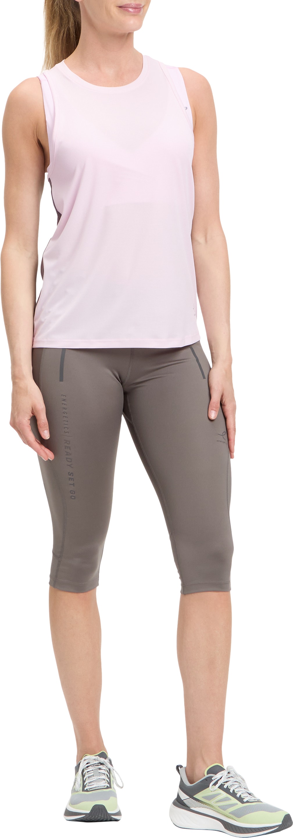 Energetics Top de course »DA.-TANK-SHIRT SL W« design sans manches avec bretelles, longueur couvrant la taille, en polyester