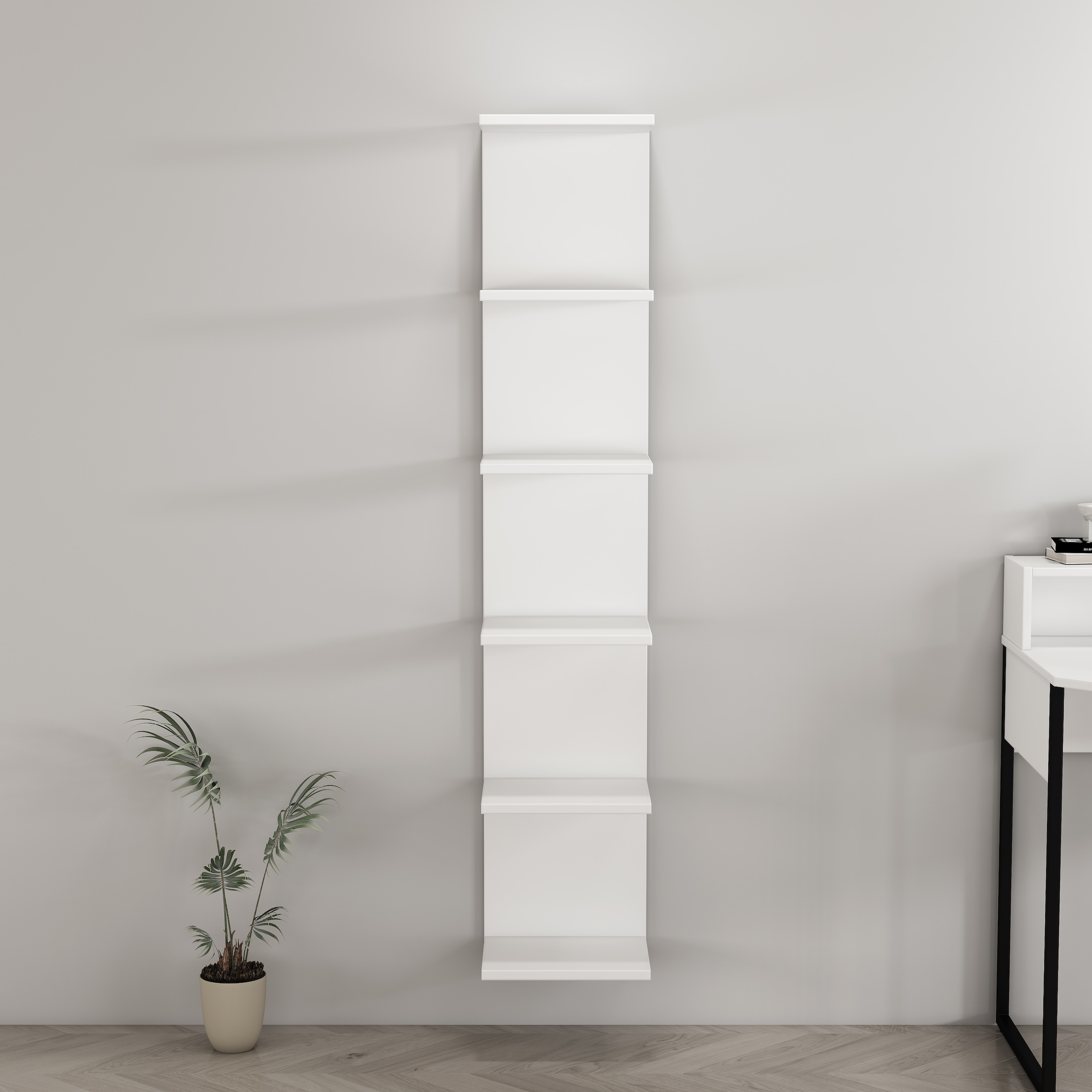 GOODproduct Wandregal »Moid« dekorativer Stauraum, Wandmontage