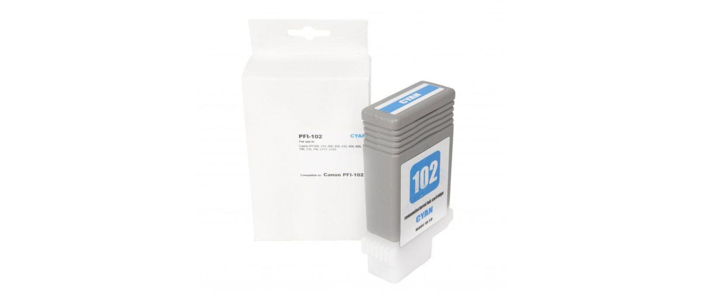 Image of Canon Tintenpatrone "PFI-102C cyan"