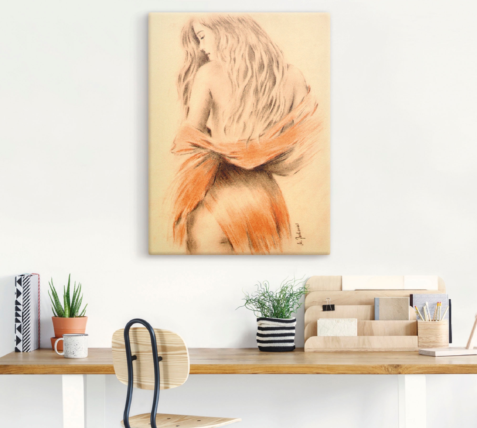 Artland Wandbild »Traumgirl«, Frau, (1 St.), als Leinwandbild, Poster in verschied. Grössen