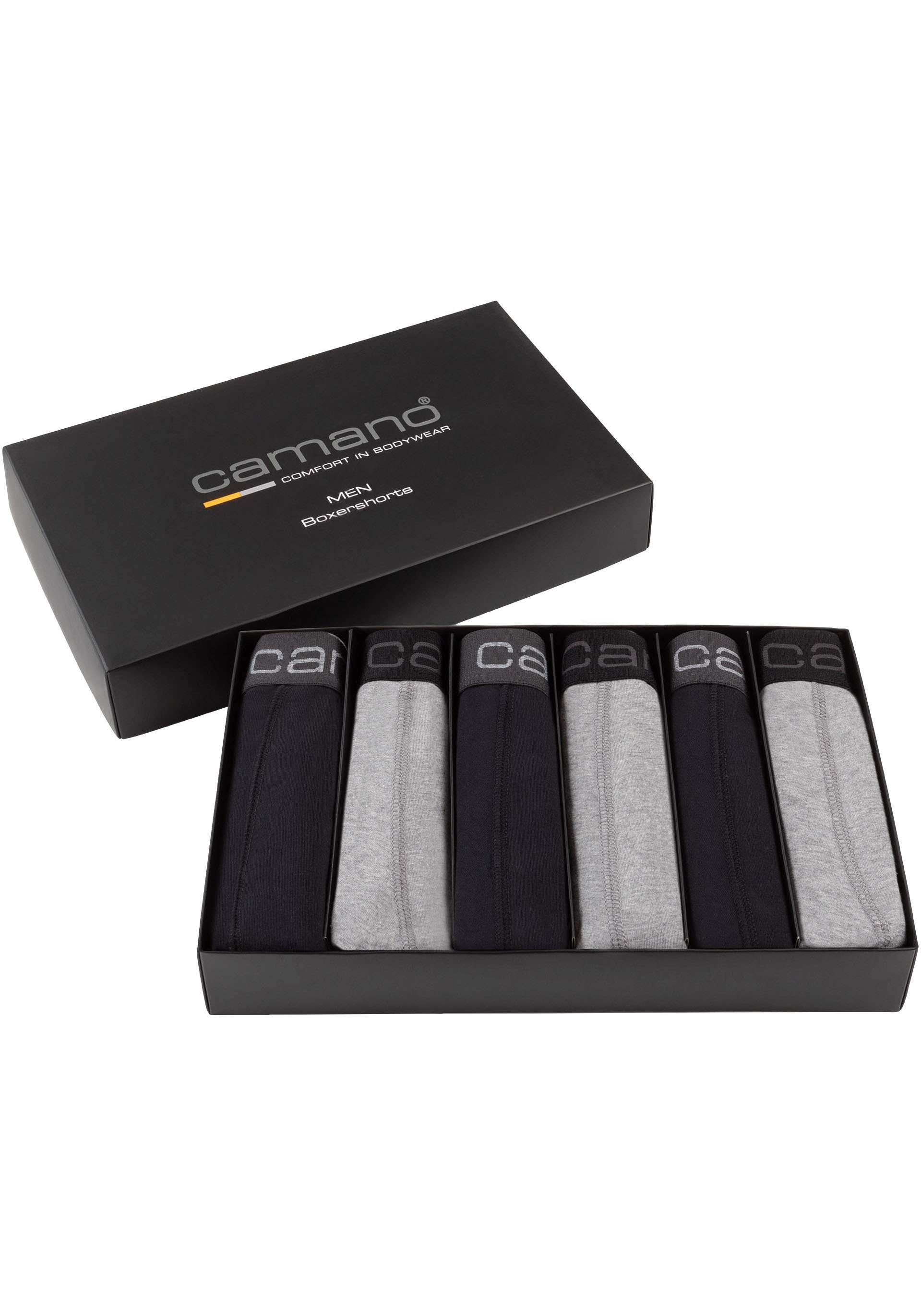 Camano Boxers »comfort« 6er Pack,  mit Stretch-Logobund