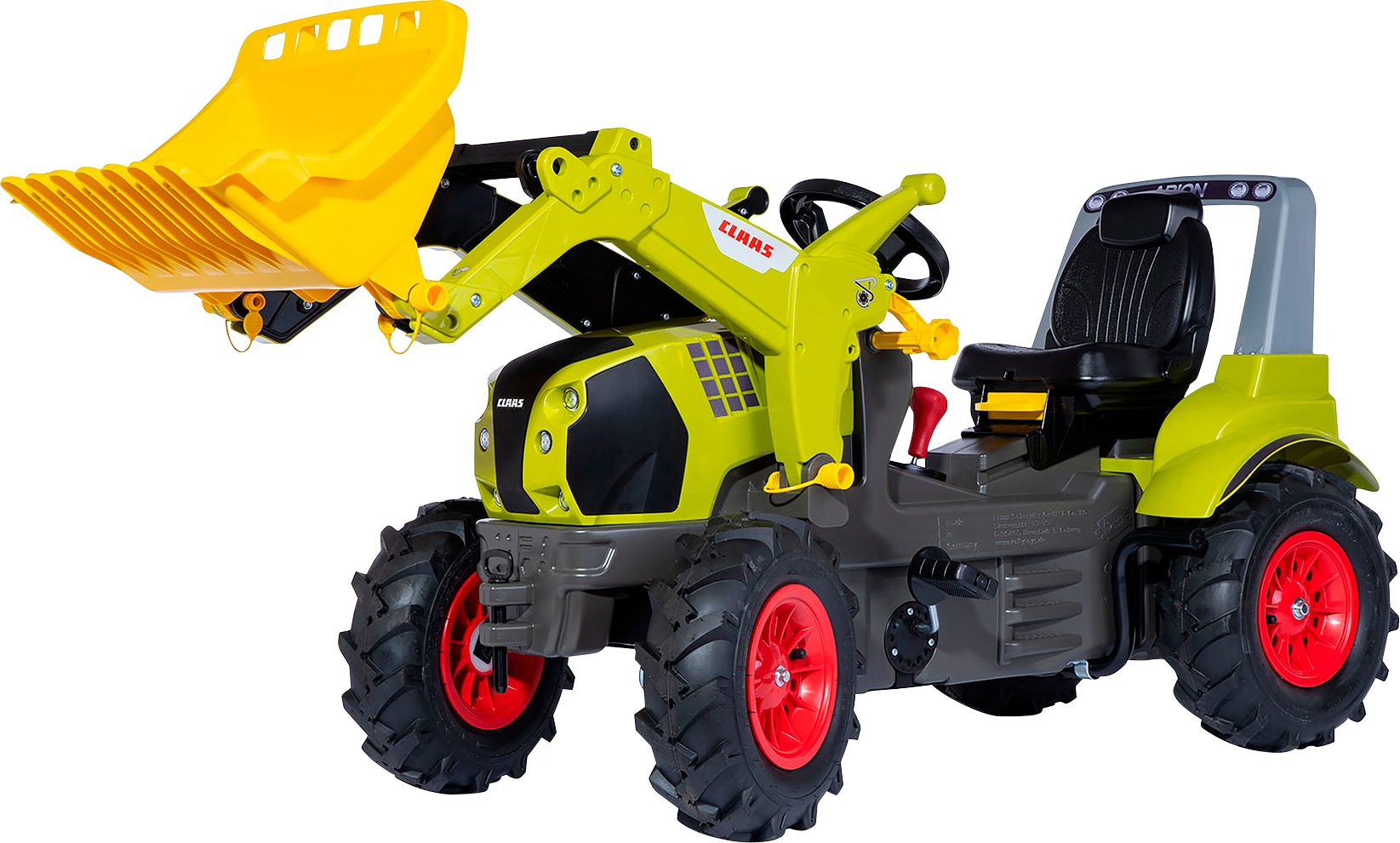 Image of rolly toys Trettraktor "rollyPremium II Claas Arion 600" inkl. rollyTrac Lader und Zweigangschaltung