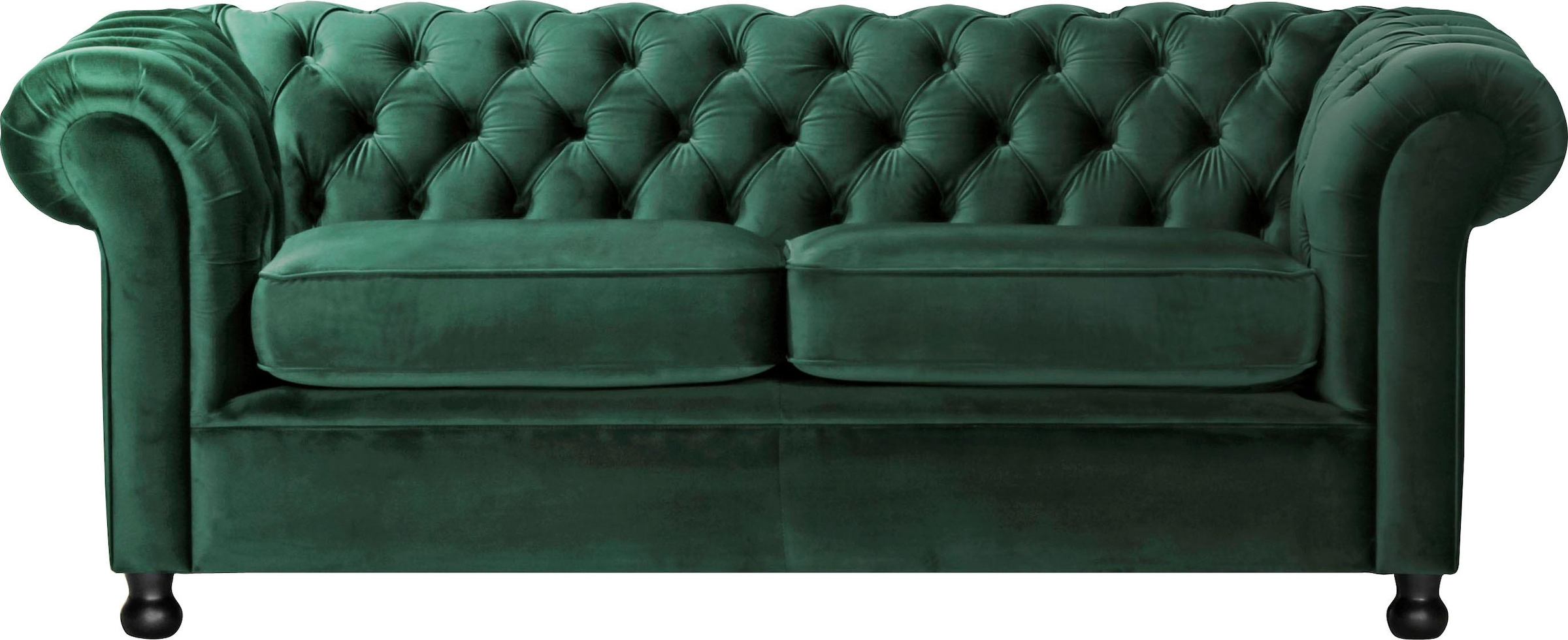 Home affaire Chesterfield-Sofa »Chesterfield Home 3-Sitzer B/T/H: 192/87/75 cn«, mit edler Knopfheftung und typischen Armlehnen