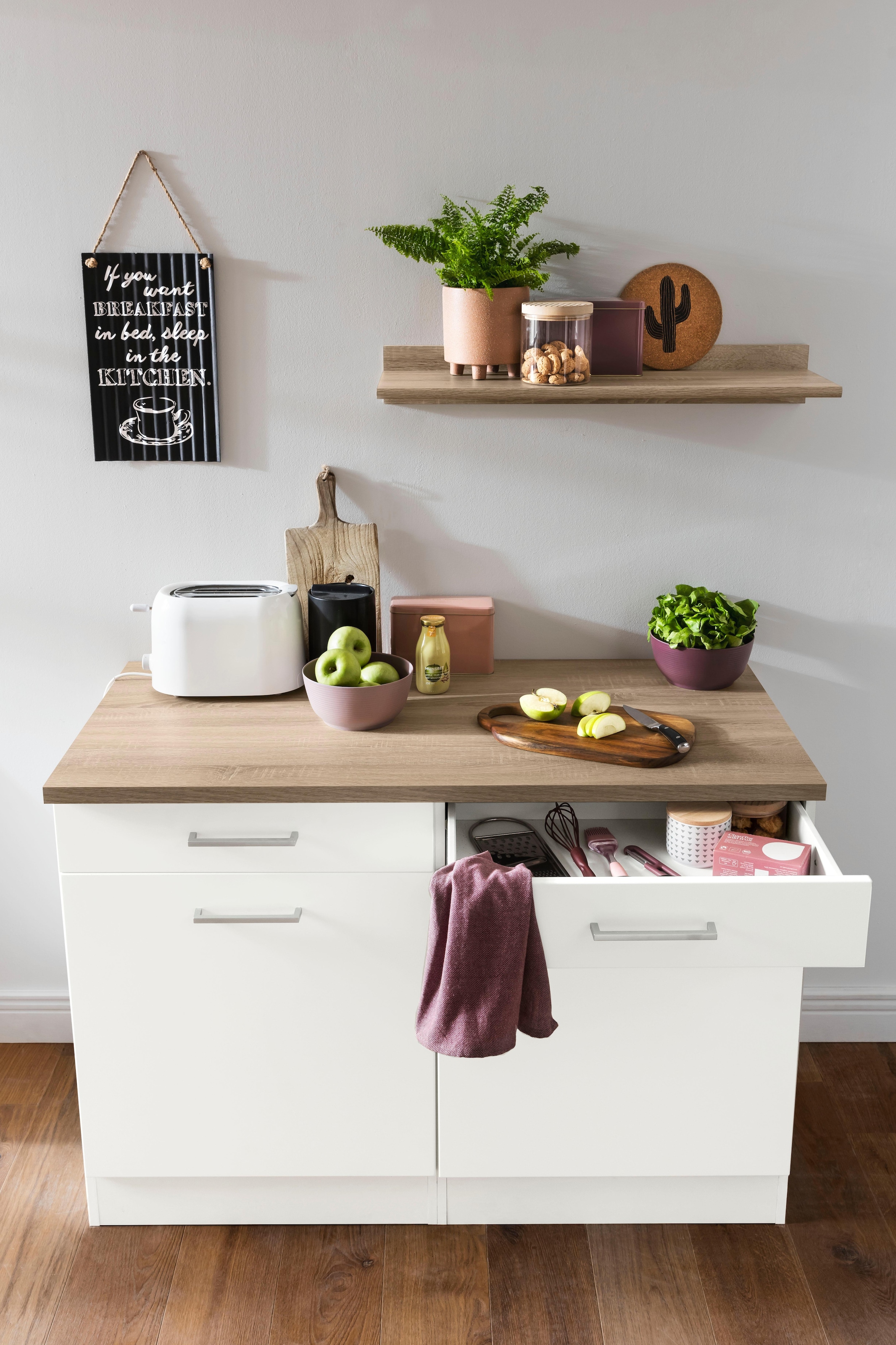 KOCHSTATION Unterschrank »KS-Visby« Breite 120 cm