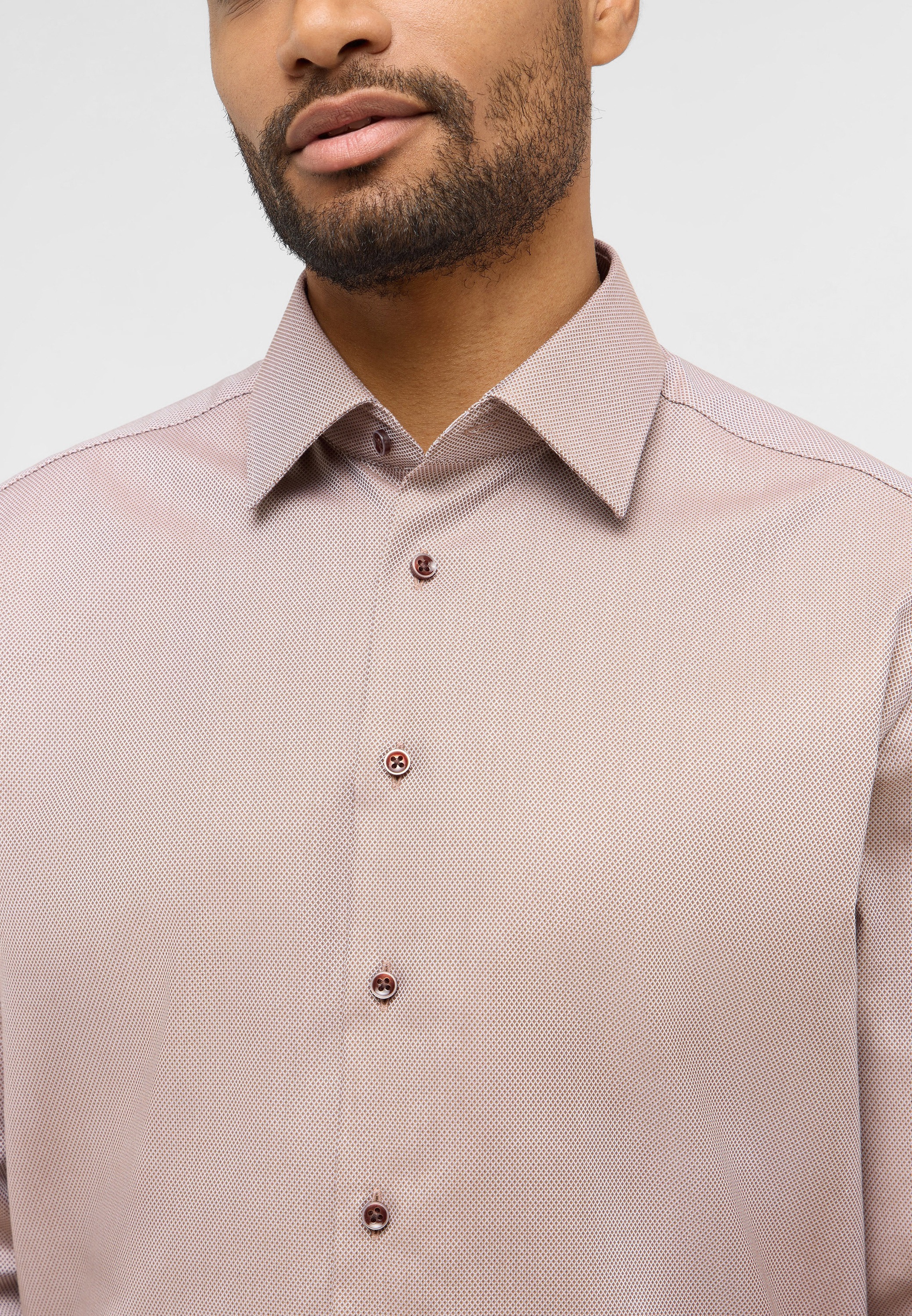 Eterna Langarmhemd »MODERN FIT«, NON IRON (bügelfrei)