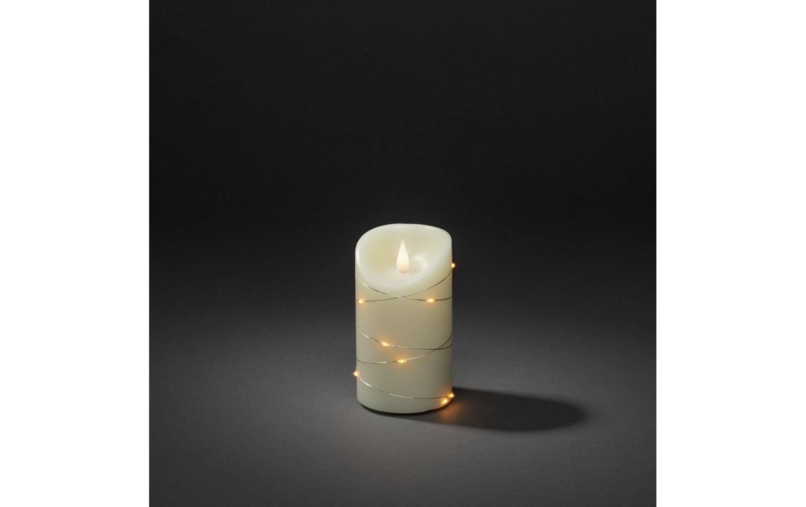 KONSTSMIDE LED-Kerze »Echtwachskerze«