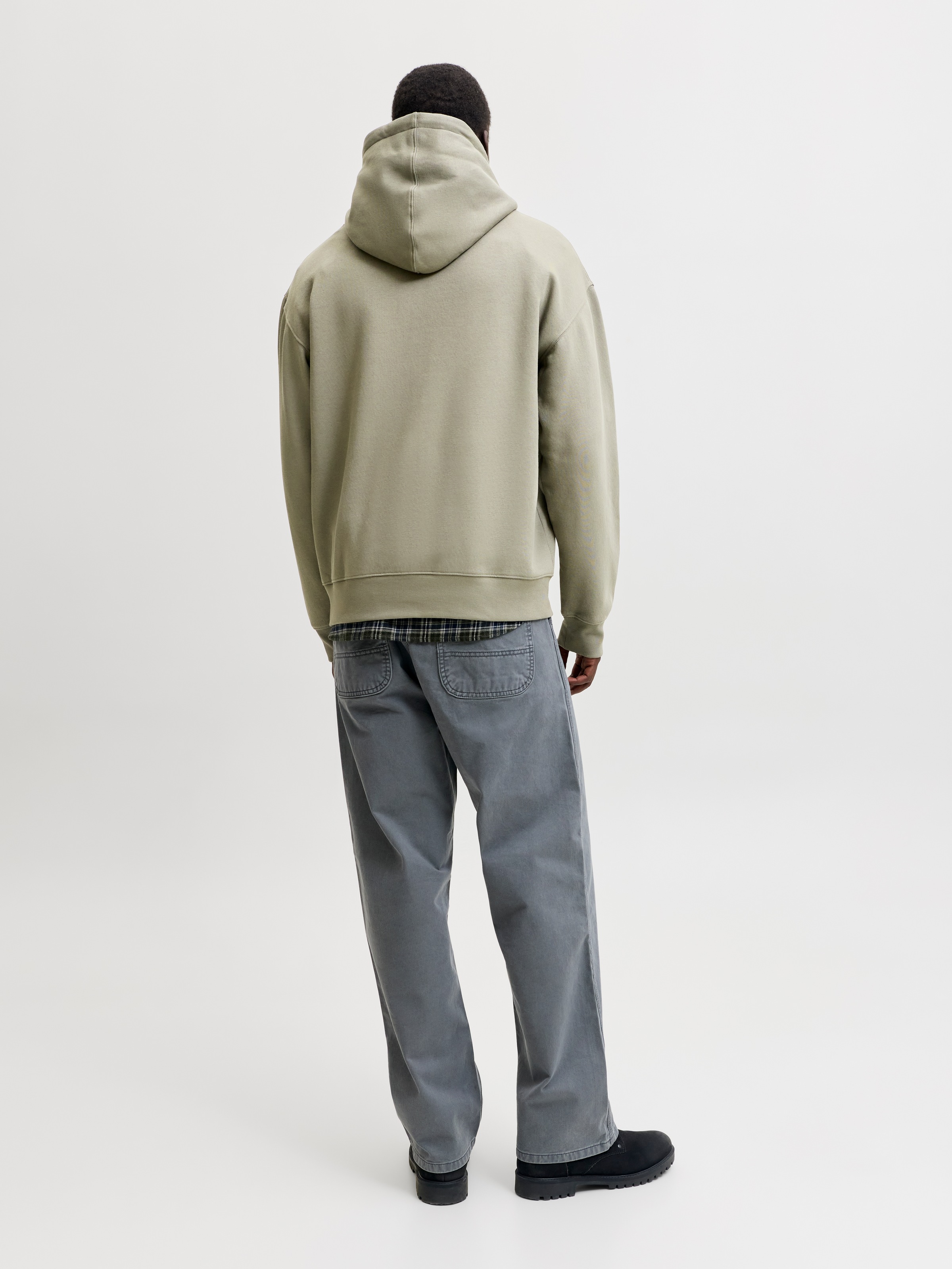 Jack & Jones Sweat à capuche »JJEACE SWEAT HOOD NOOS«, mélange coton, coupe décontractée
