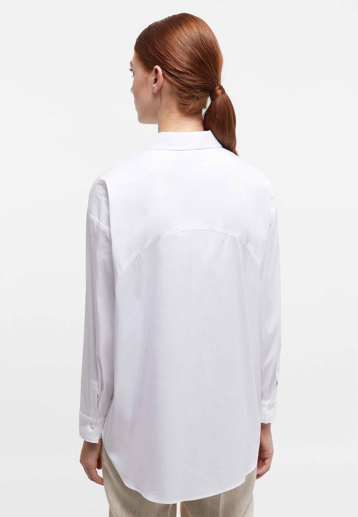 Eterna Hemdbluse »OVERSIZE FIT« EASY IRON (bügelleicht)